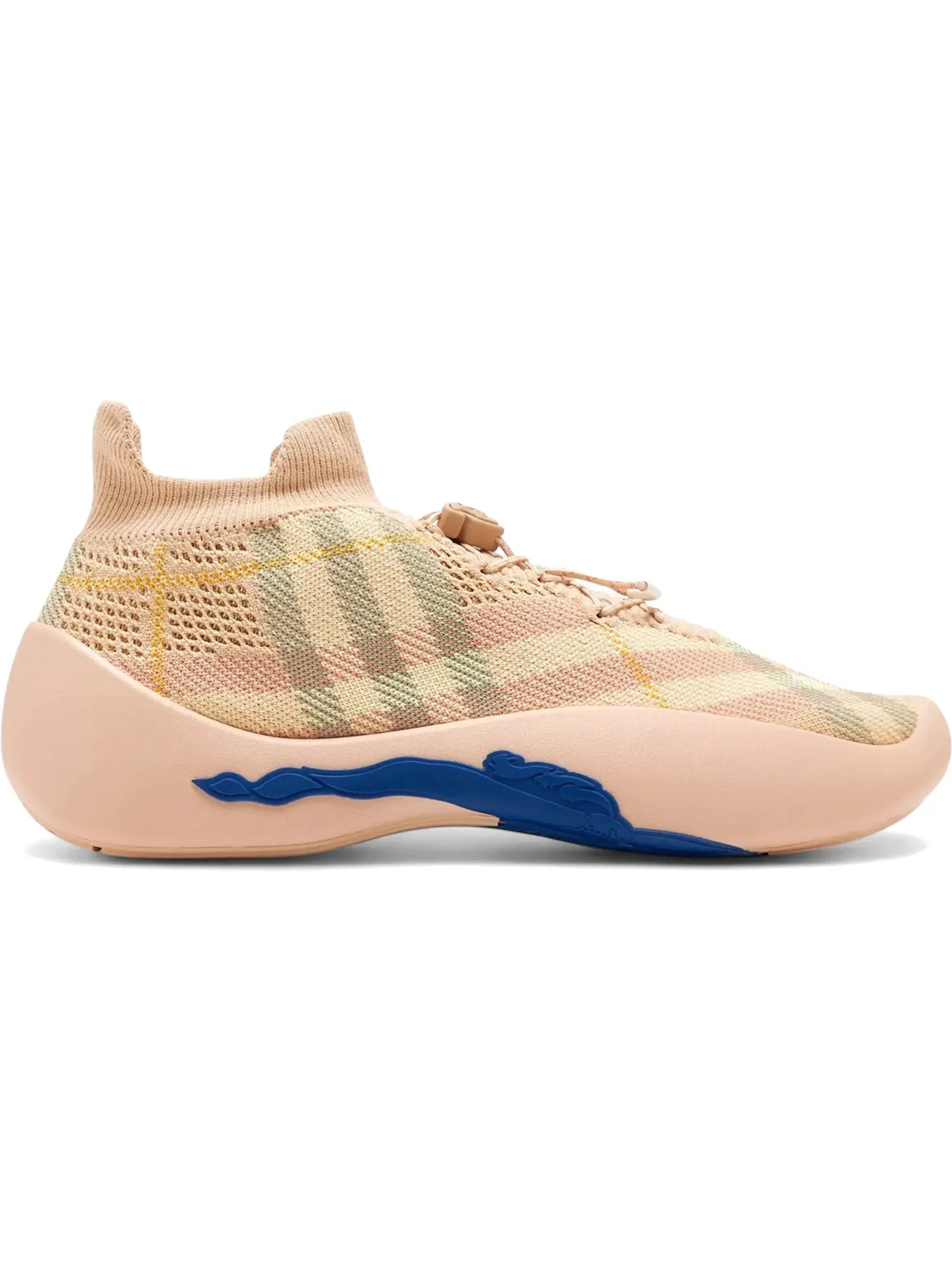Женские кроссовки с клетчатым принтом Burberry Neptune Sneakers Burberry