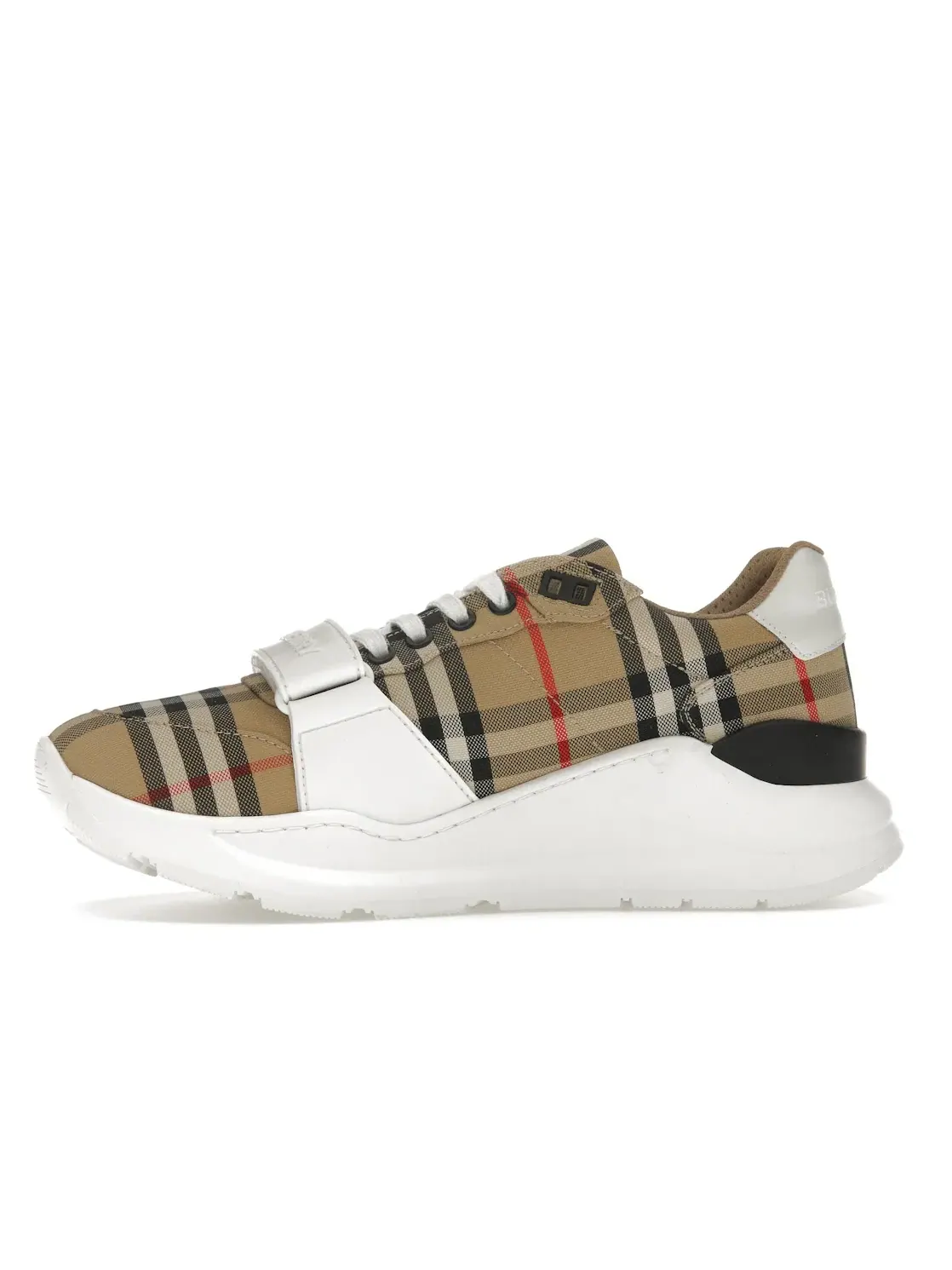 Мужские кроссовки с принтом Burberry New Regis — изображение 3 из 4, бежевый