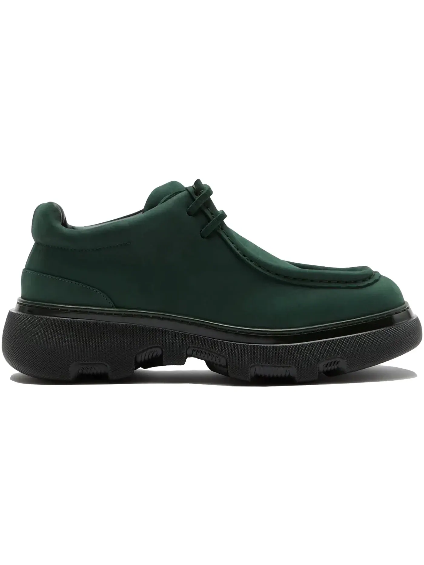 Женские кроссовки на платформе Burberry Nubuck Creeper