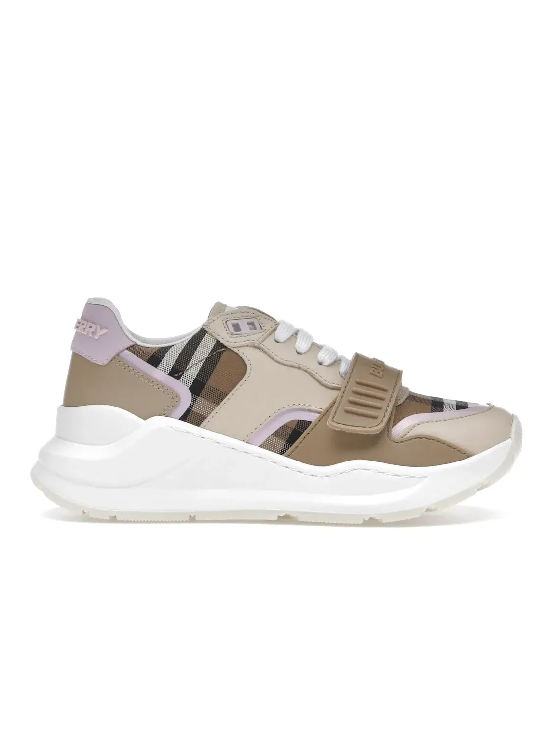 Женские кеды с принтом Burberry Ramsey Vintage Check Sneaker Burberry