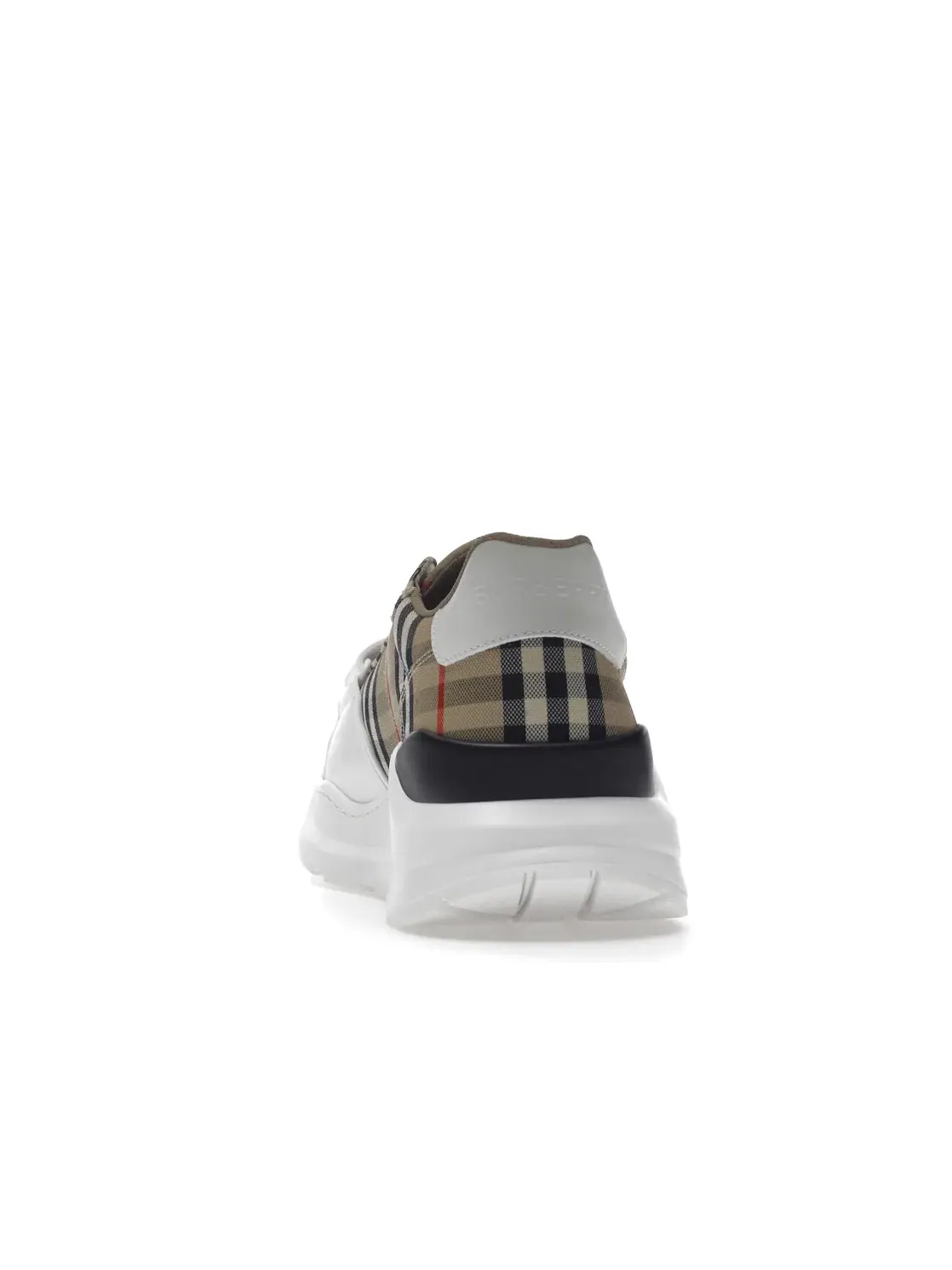 Мужские кроссовки с принтом Burberry Regis Burberry — изображение 4 из 4, бежевый/белый