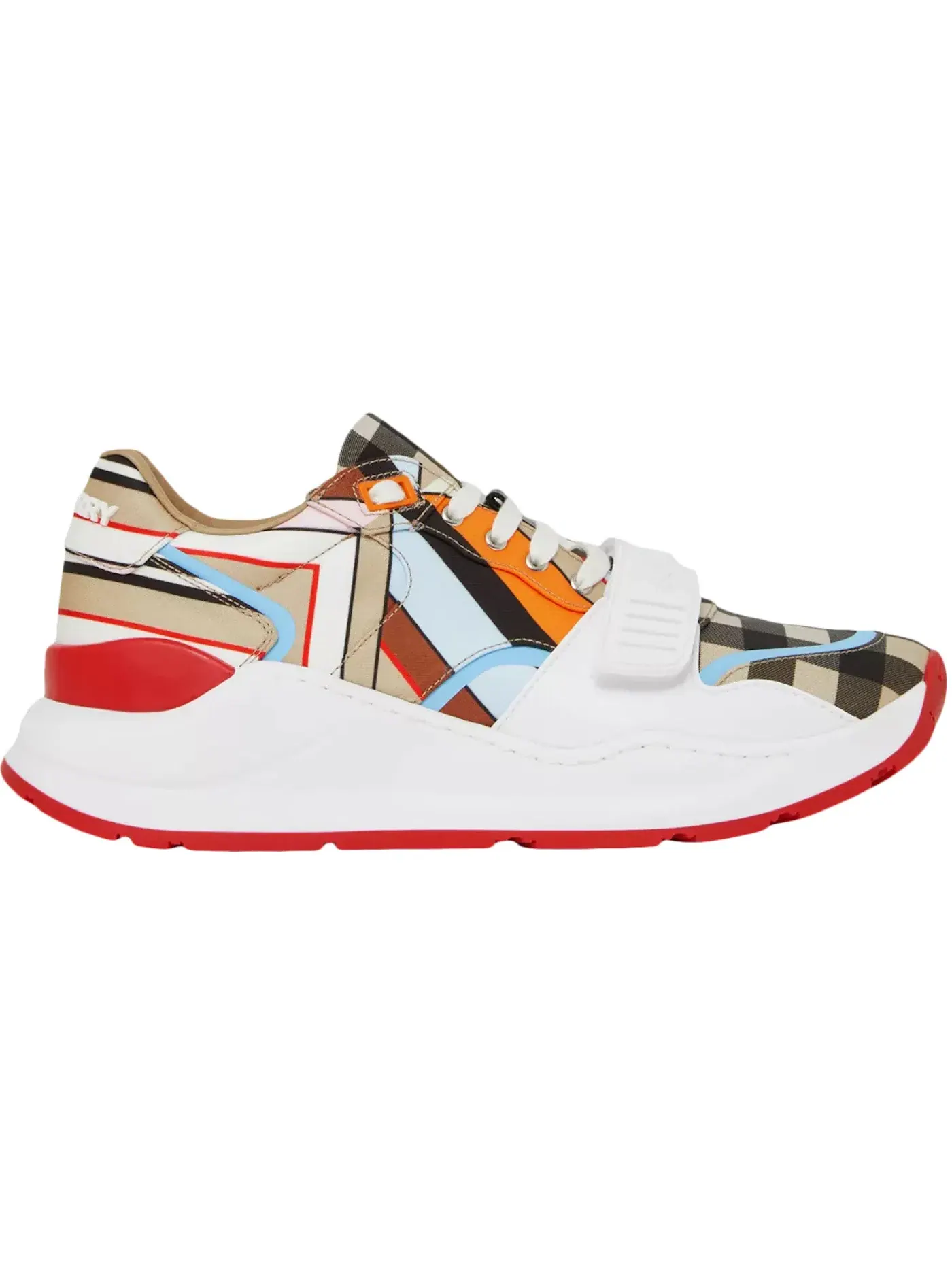 Женские кроссовки с принтом Burberry Regis Burberry