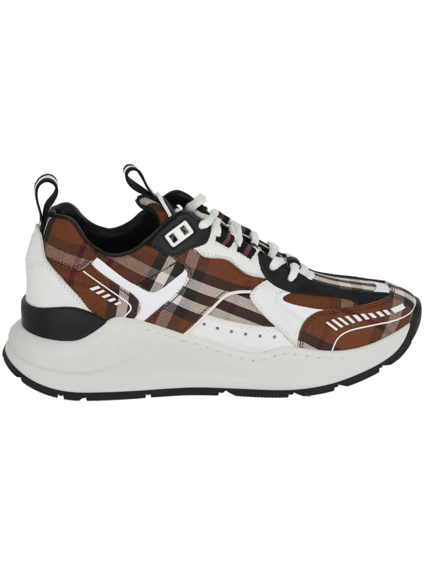 Женские кроссовки с кожаным верхом Burberry Sean Trainer Burberry