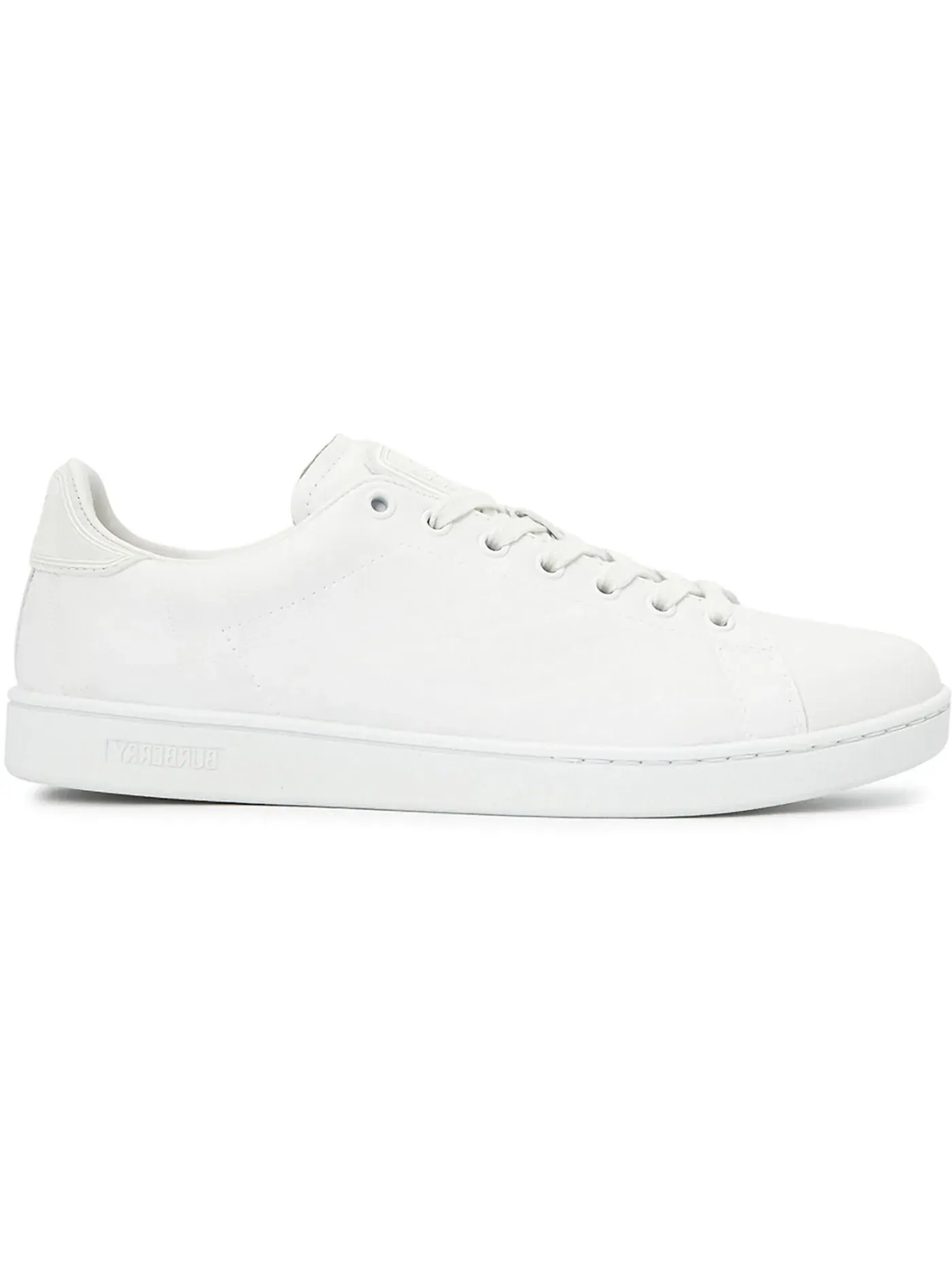 Мужские кеды с принтом Burberry Set Check Sneaker Burberry — изображение 1 из 1, белый