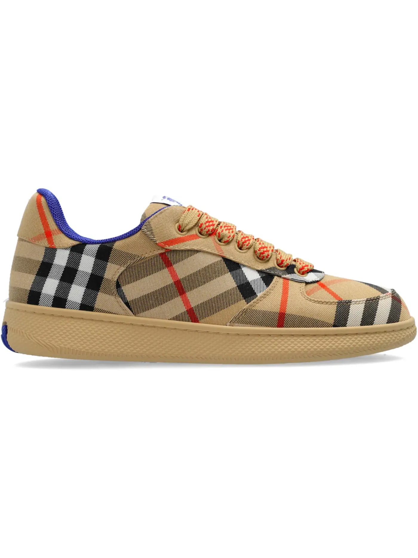 Женские кеды с принтом Burberry Terrace Check Sneakers Burberry