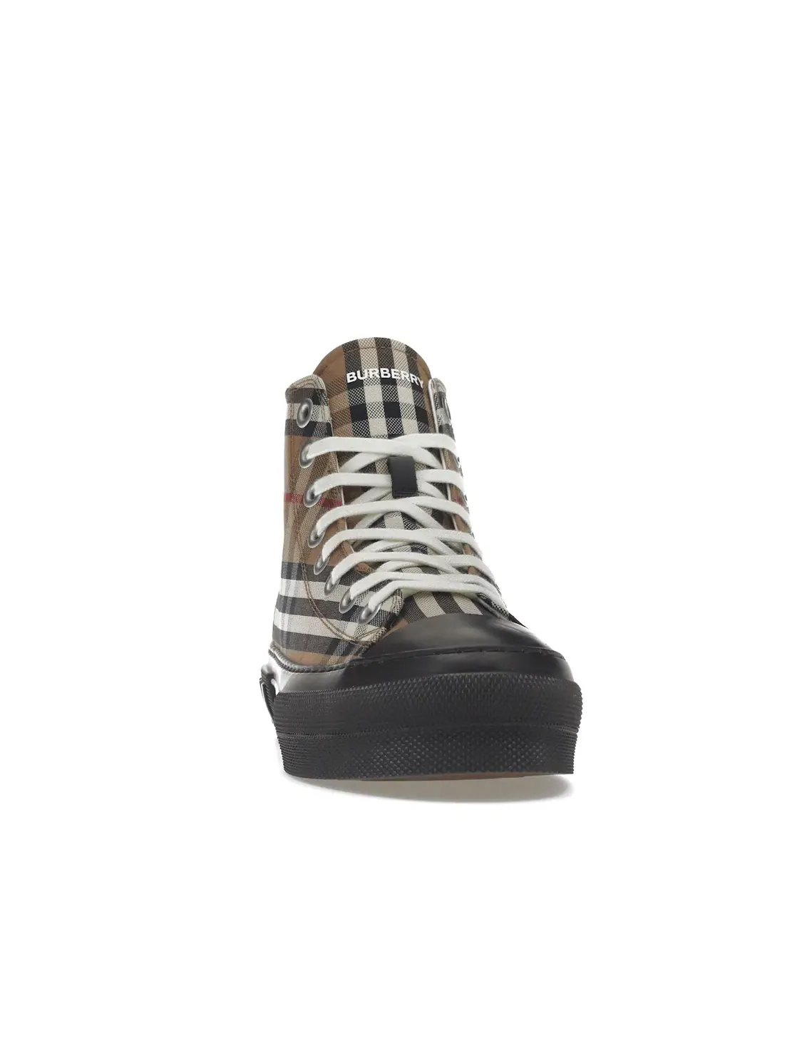 Мужские кроссовки с принтом Burberry Vintage Check High Top Burberry — изображение 2 из 4