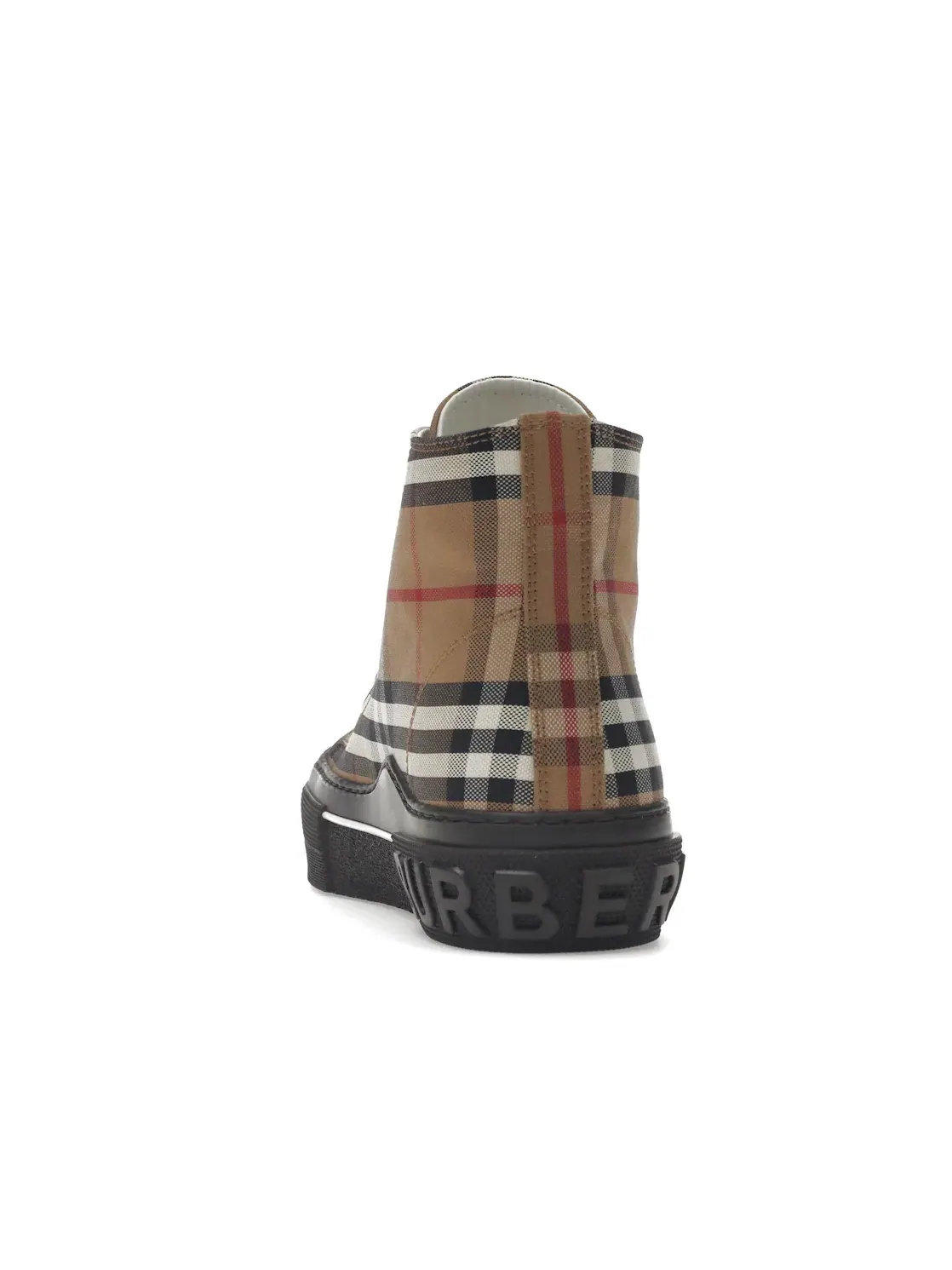 Мужские кроссовки с принтом Burberry Vintage Check High Top Burberry — изображение 4 из 4