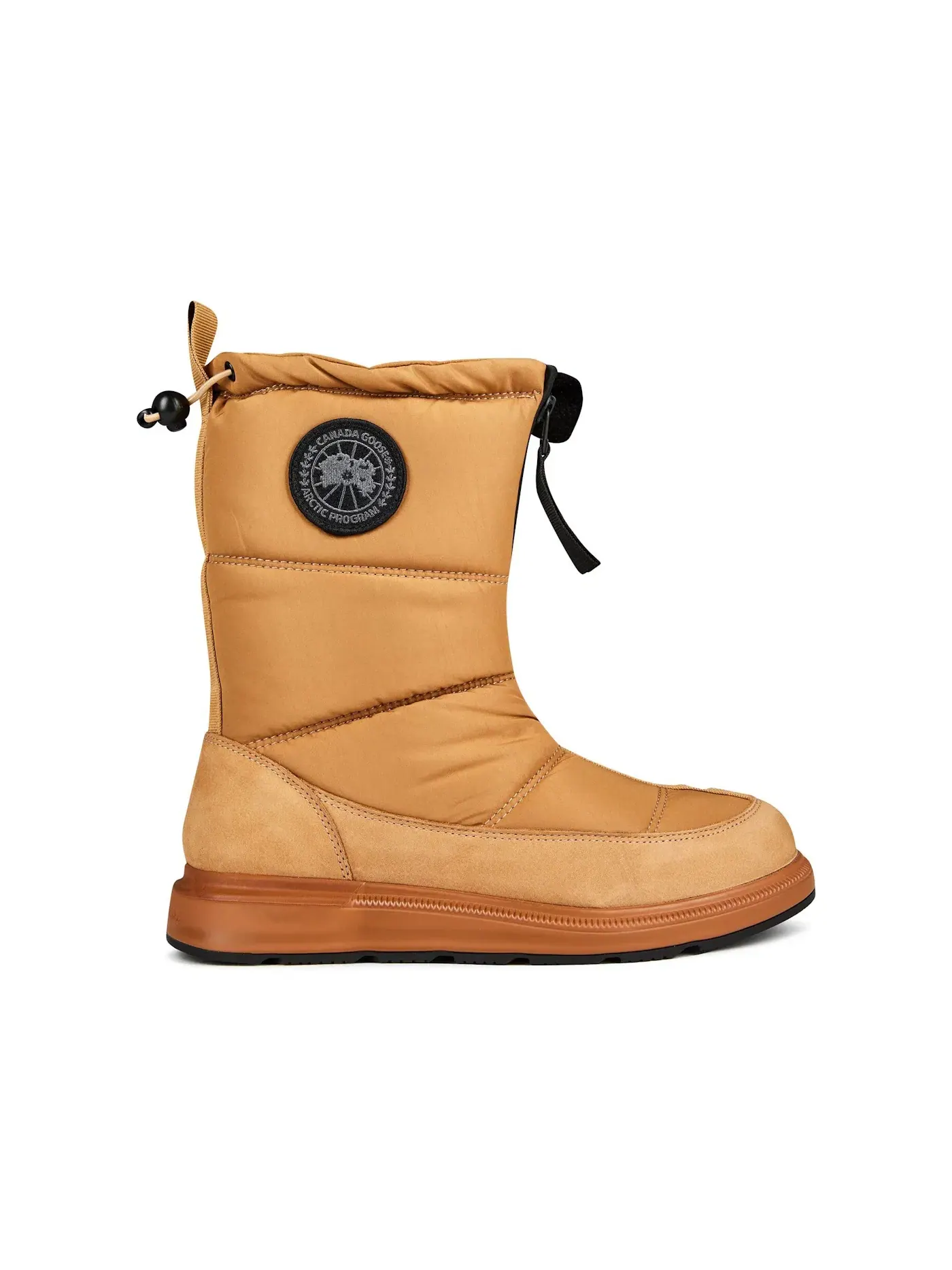 Мужские ботинки-пуховки Crofton Fold-Down Puffer Boot Canada Goose, Sandalwood Camel — изображение 1 из 1