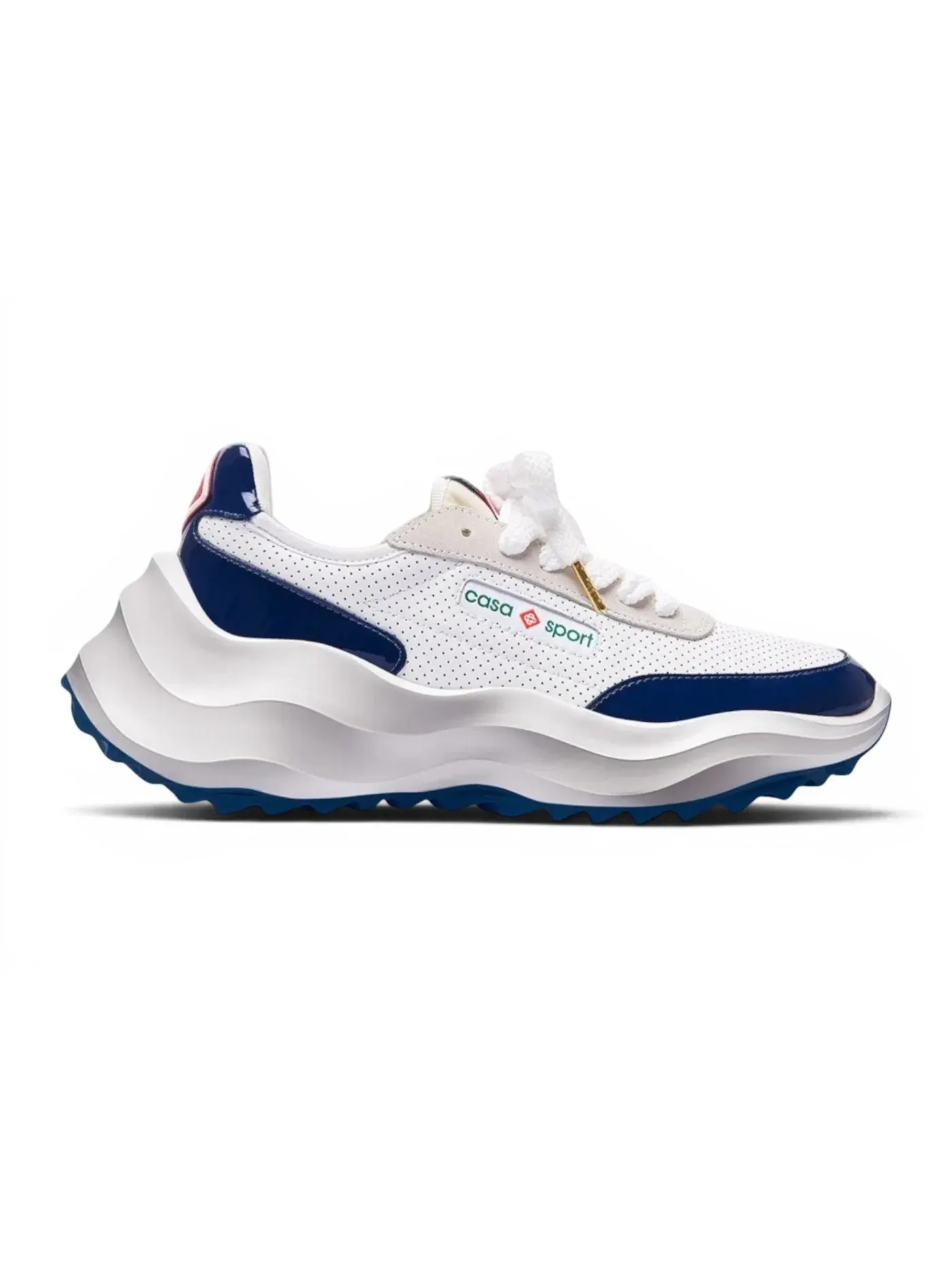 Мужские кроссовки Casablanca Atlantis Sneaker — изображение 1 из 1, белый темно-синий