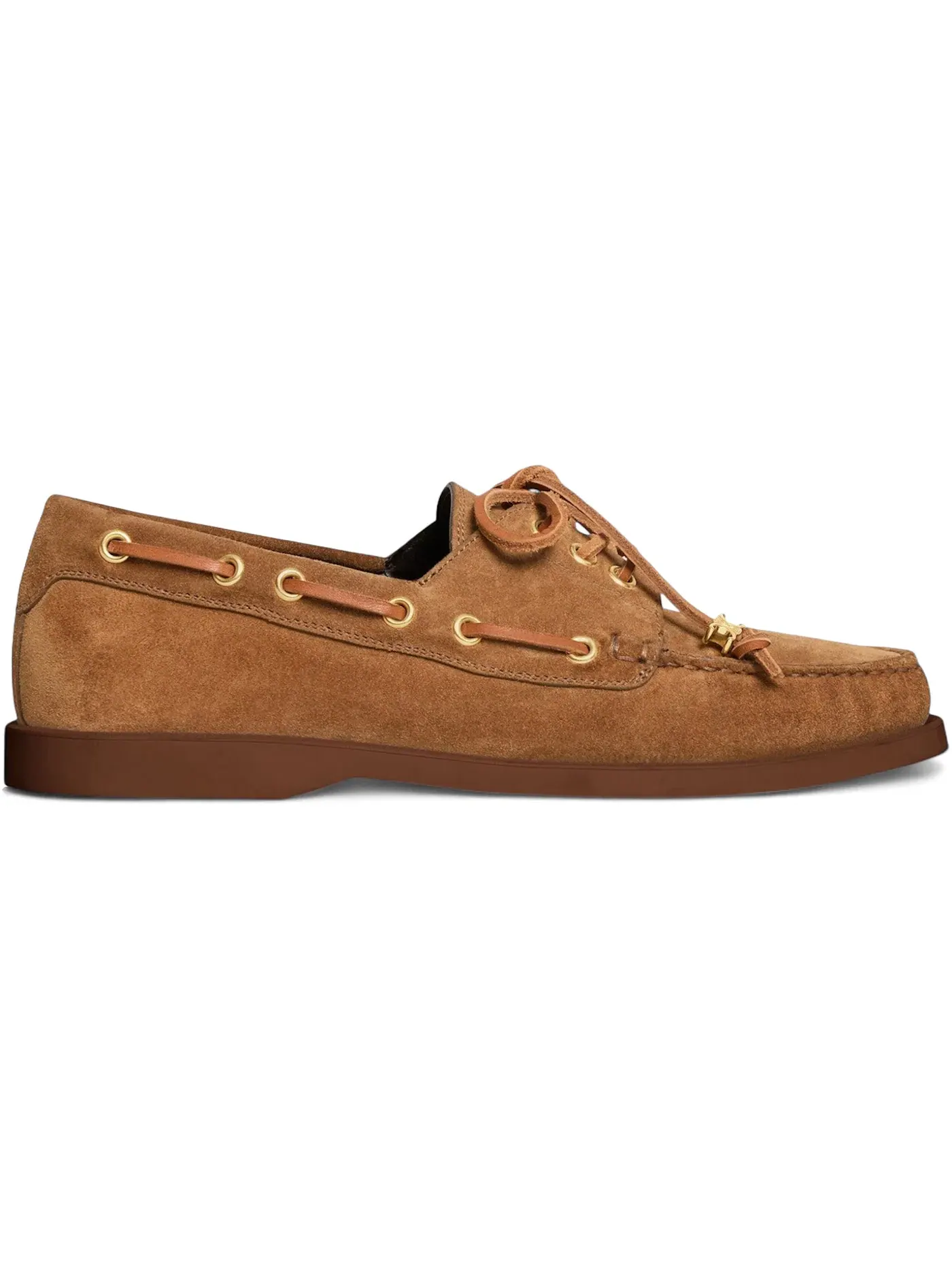 Женские оксфорды на шнуровке Celine Bateau Lace-up Celine — изображение 1 из 1, коричневый