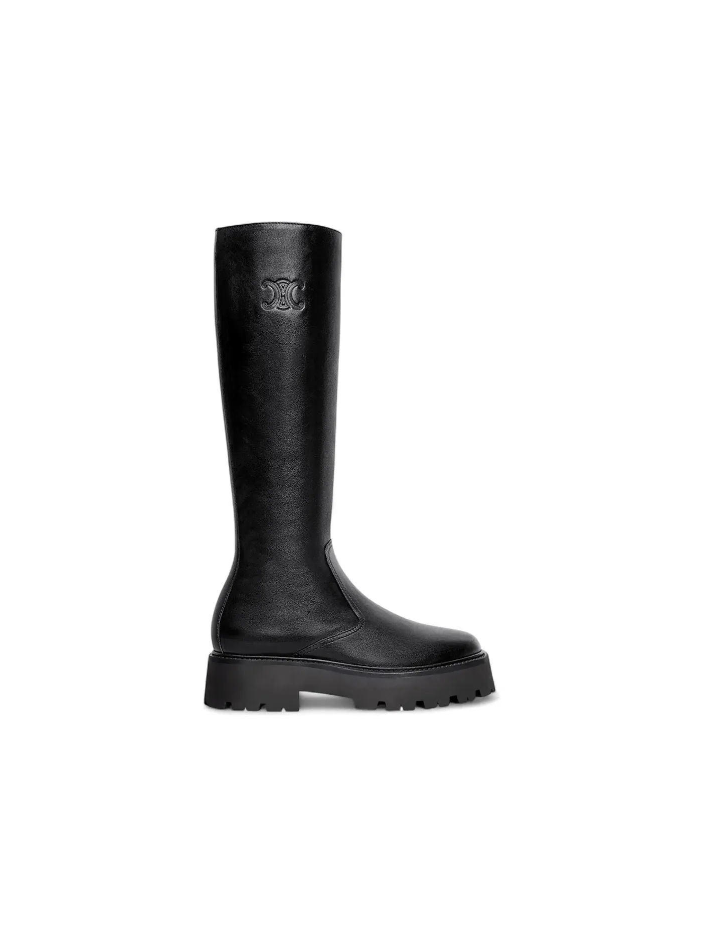 Женские ботинки на молнии Celine Bulky Zipped Boots — изображение 1 из 1, черный