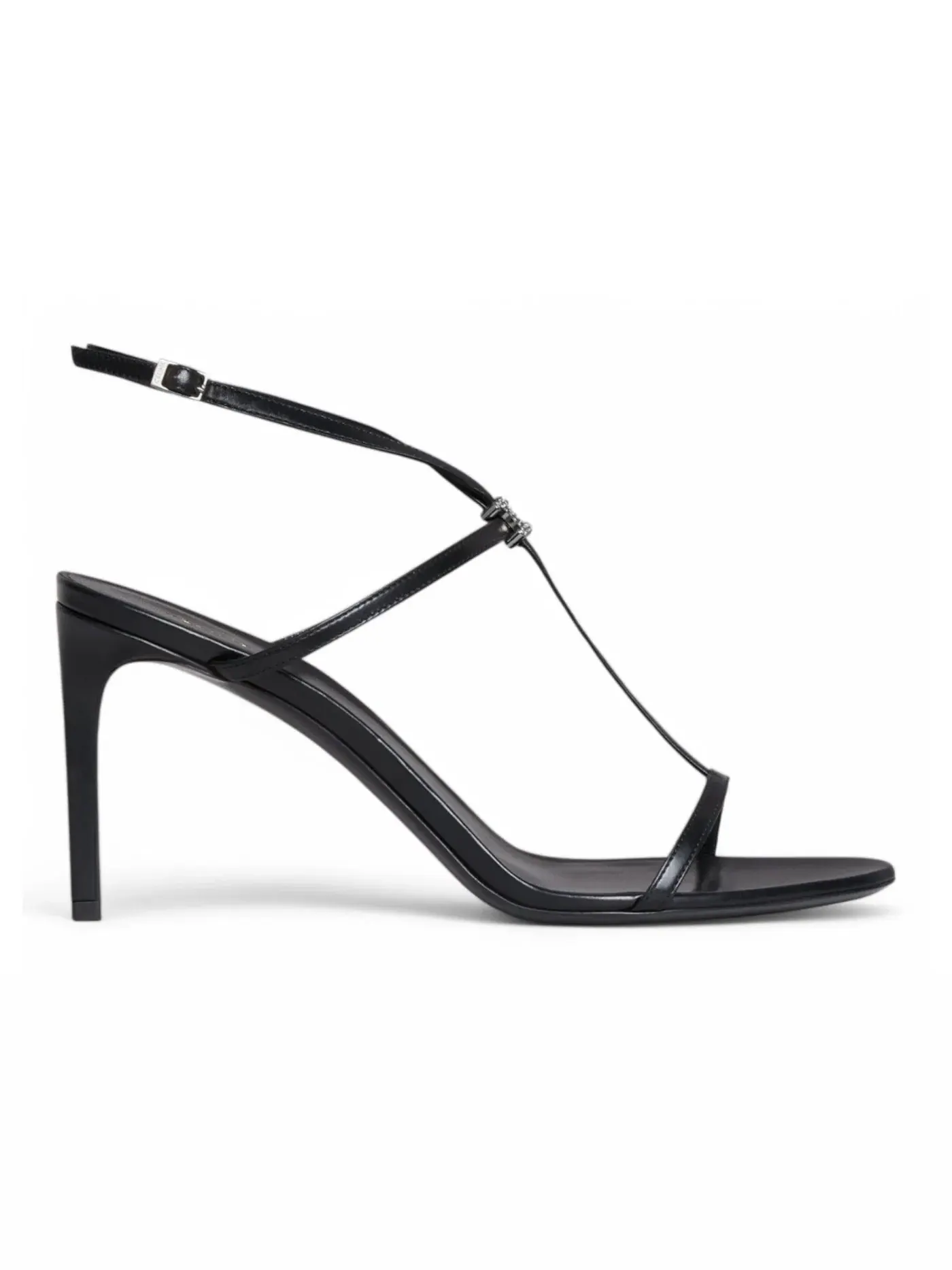 Женские босоножки Celine T-Bar Triomphe Sandal — изображение 1 из 1, черный
