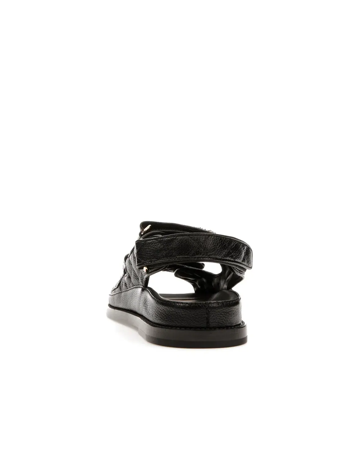 Женские сандалии стеганые Chanel Quilted Dad Sandal Chanel — изображение 4 из 4, черный