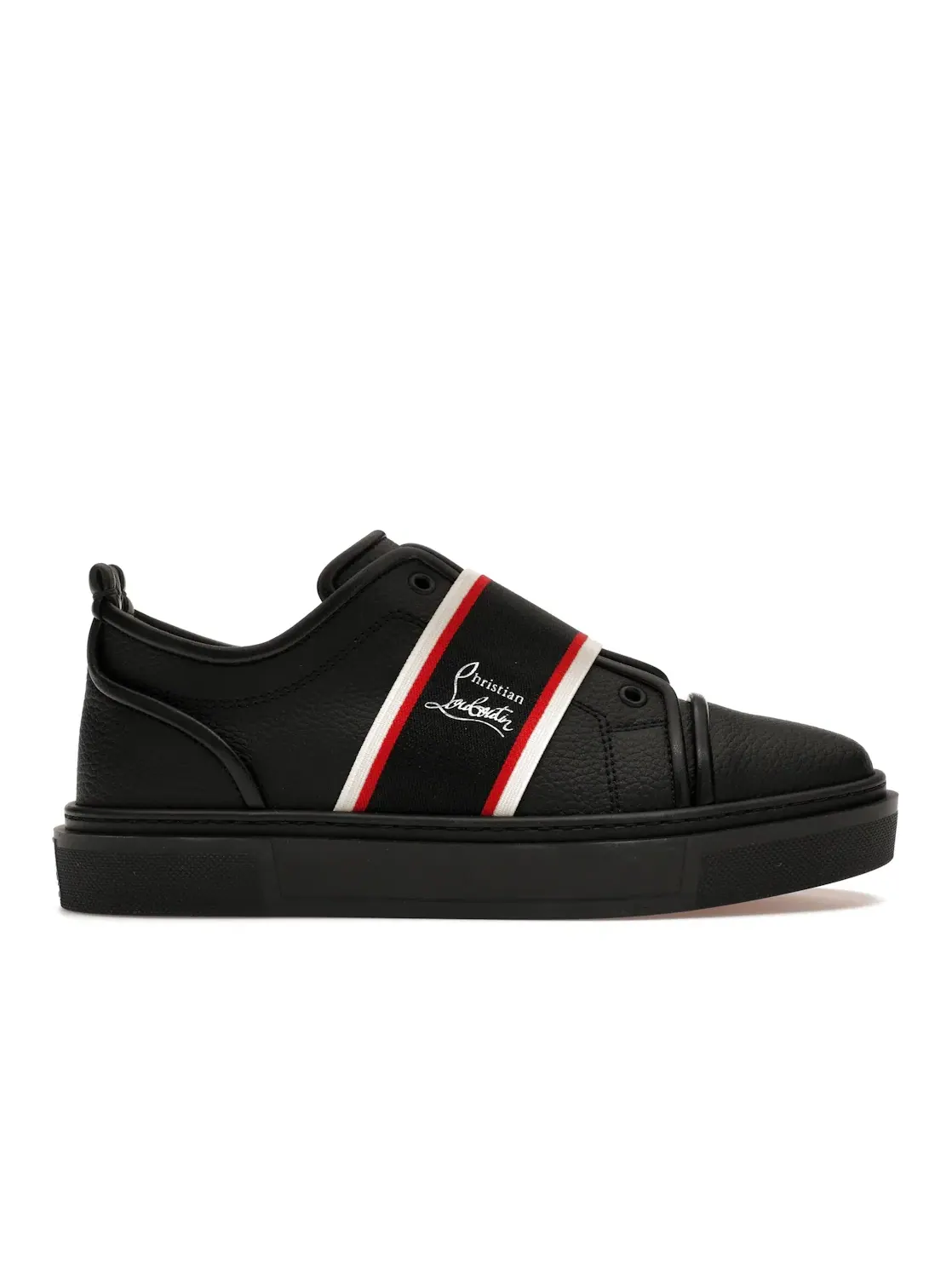 Мужские кроссовки с кожаным верхом Christian Louboutin Adolescenza Sneaker