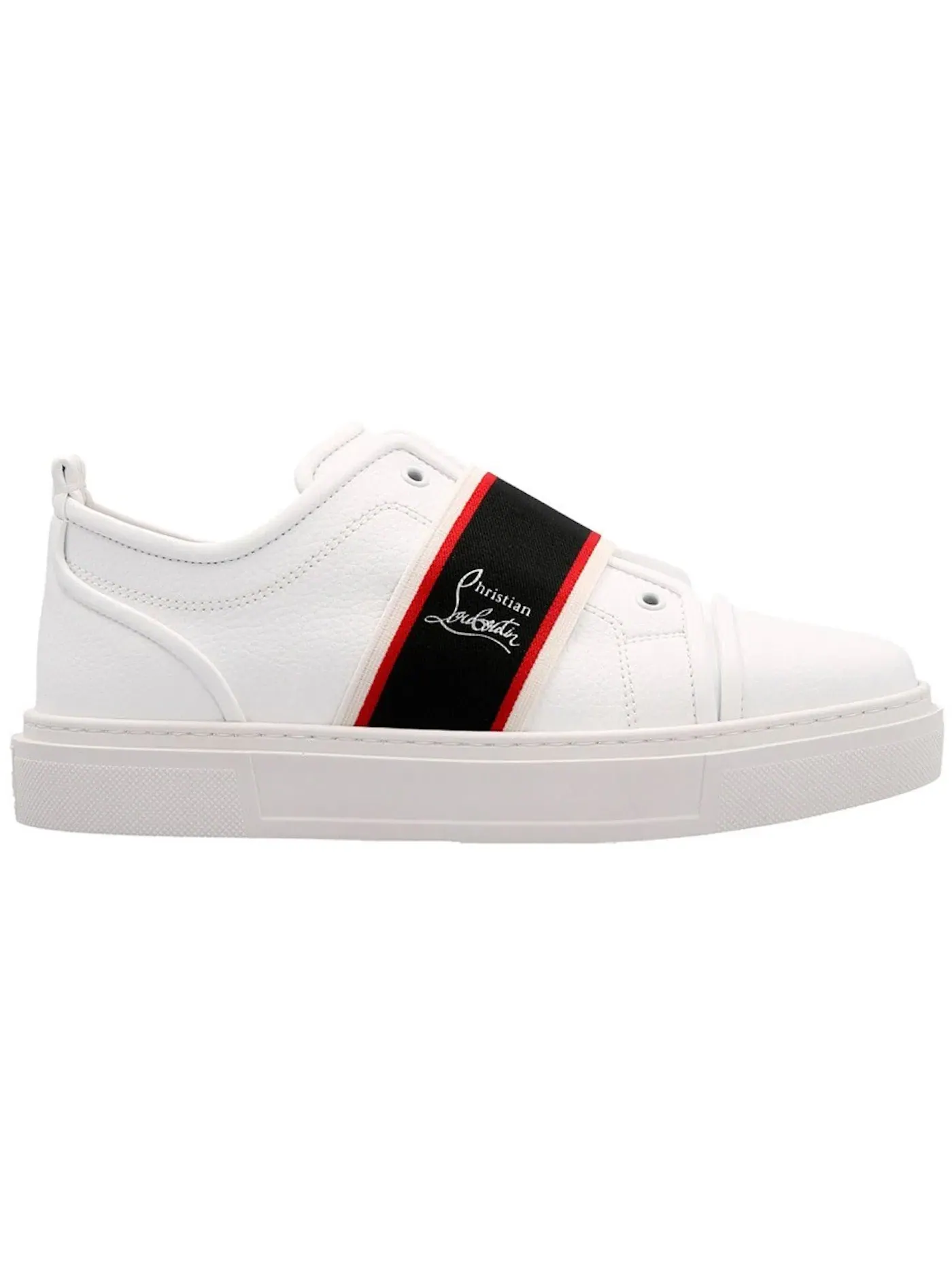 Мужские кроссовки с кожаным верхом Christian Louboutin Adolescenza Sneaker