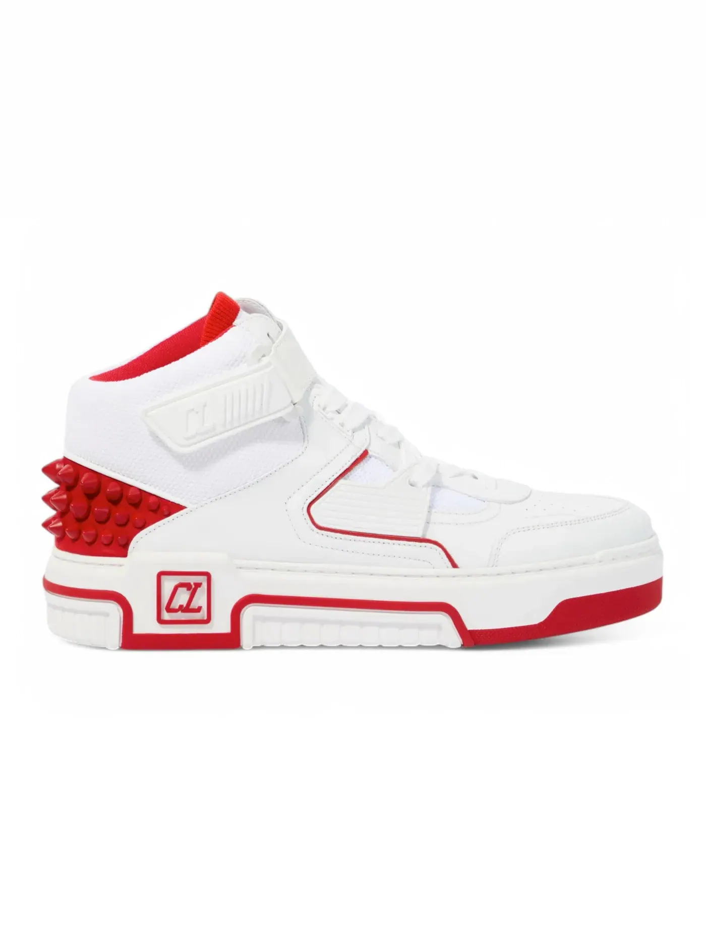 Мужские кроссовки Astroloubi Mid Flat Christian Louboutin — изображение 1 из 1, белый