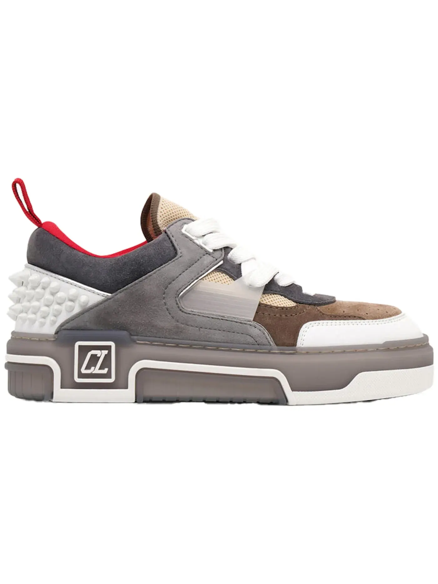 Женские кроссовки Christian Louboutin Astroloubi Saharienne Smoke Grey — изображение 1 из 1