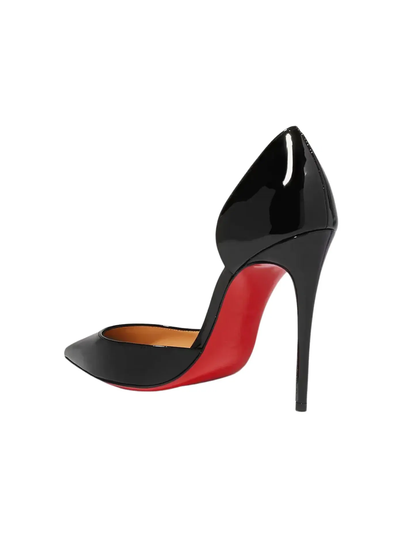 Женские туфли на каблуке с острым носком Iriza Christian Louboutin — изображение 2 из 2, черный/красный