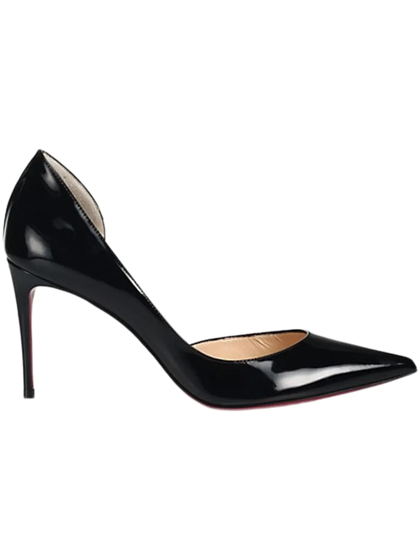 Женские туфли на каблуке с лакированной кожи Iriza Christian Louboutin — изображение 1 из 2, черный/красный