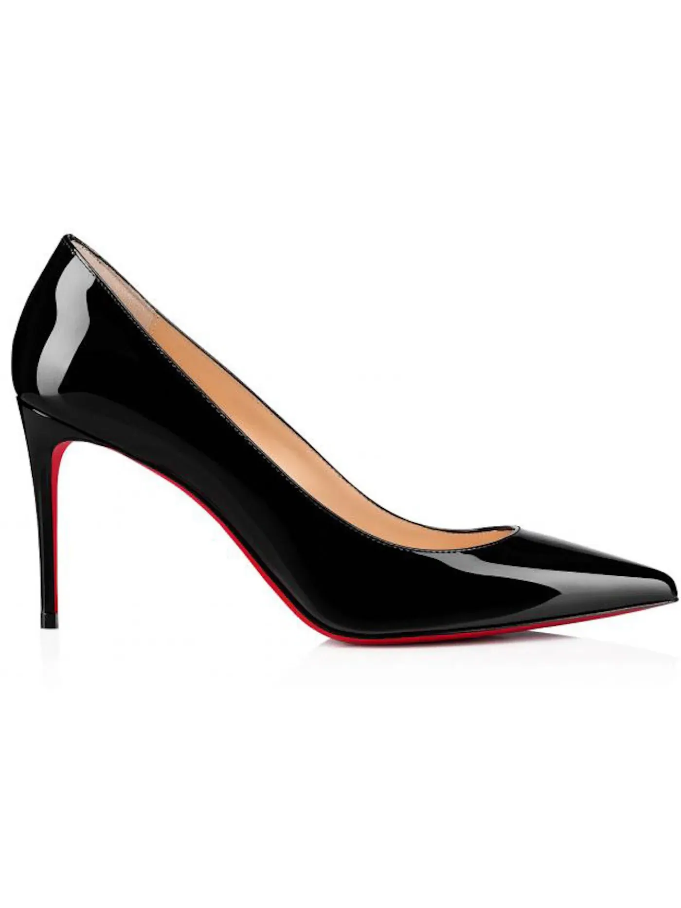 Женские туфли на каблуке с острым носом Christian Louboutin Kate 85mm Pump — изображение 1 из 2, черный/красный