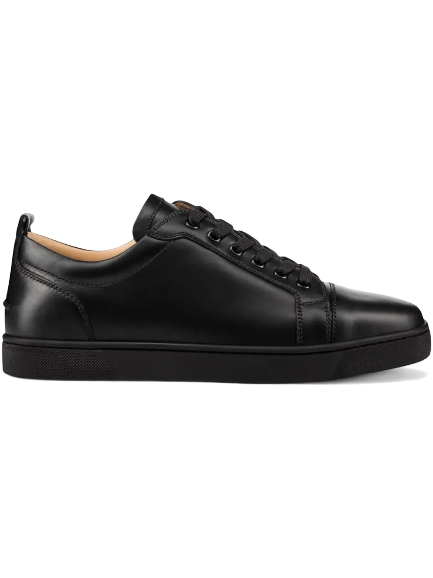 Мужские кроссовки из телячьей кожи Christian Louboutin Louis Junior — изображение 1 из 1, черный/черный