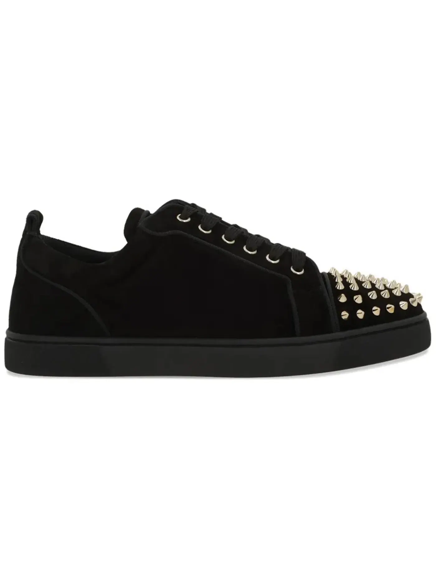 Мужские кроссовки с шипами Christian Louboutin Louis Junior Spikes — изображение 1 из 1, черный
