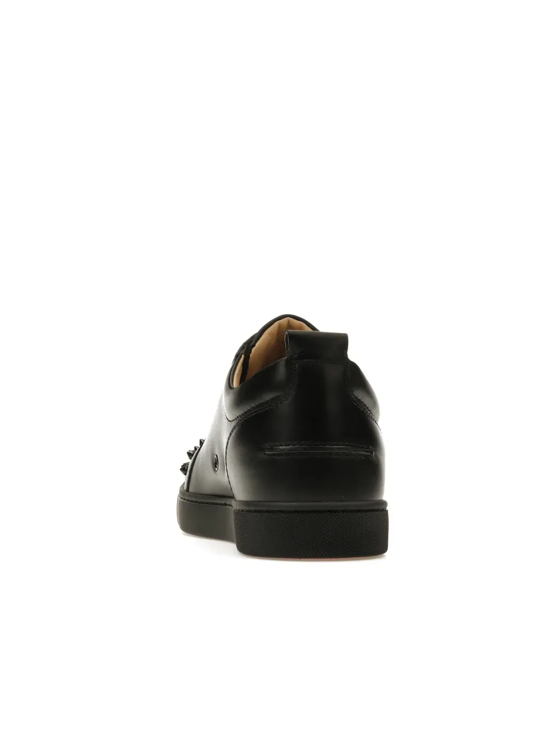Мужские кеды с шипами Christian Louboutin Louis Junior Spikes Flat — изображение 4 из 4, черный/серебристый