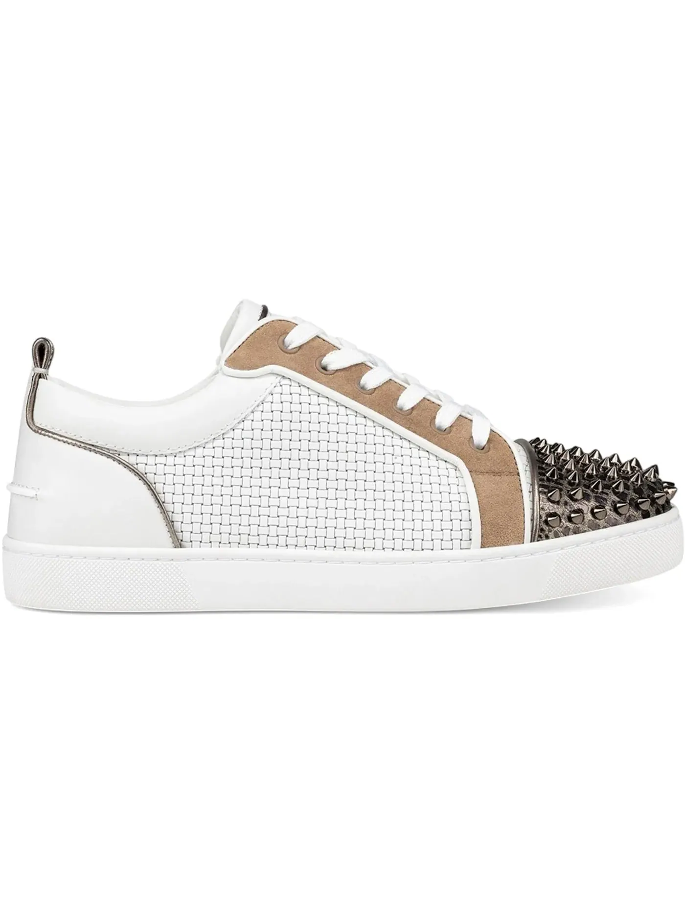 Мужские кеды с шипами Christian Louboutin Louis Junior Spikes Orlato — изображение 1 из 1, мульти