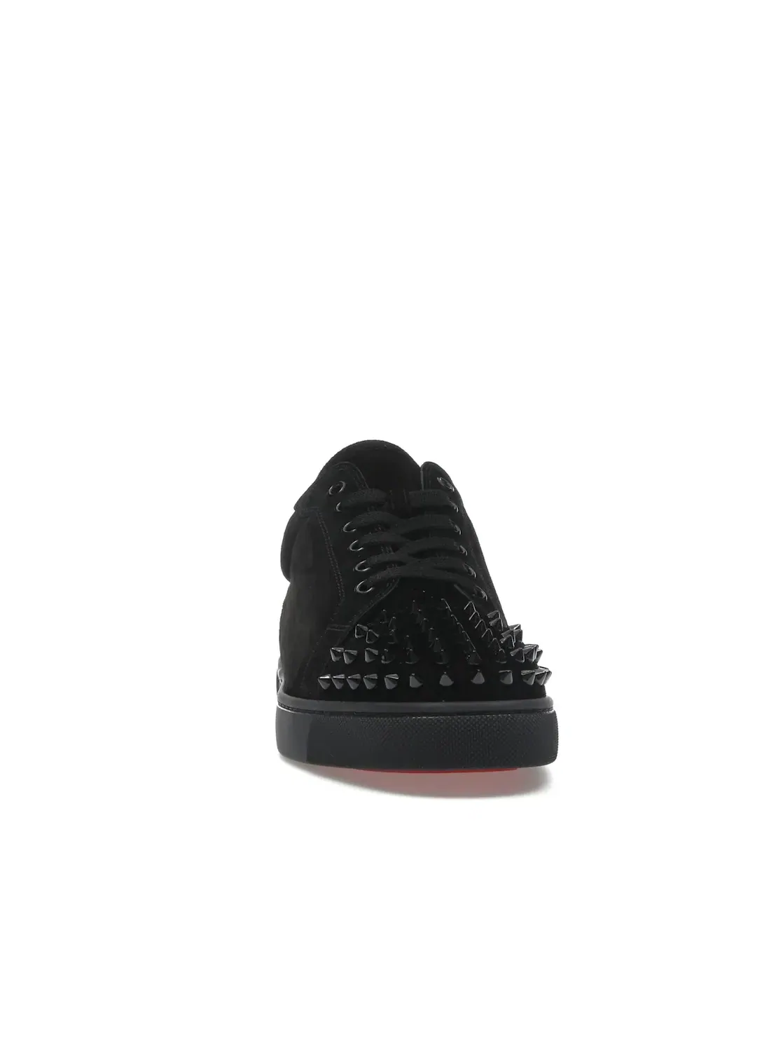 Мужские кеды с шипами Louis Junior Spikes Christian Louboutin — изображение 2 из 4, черный