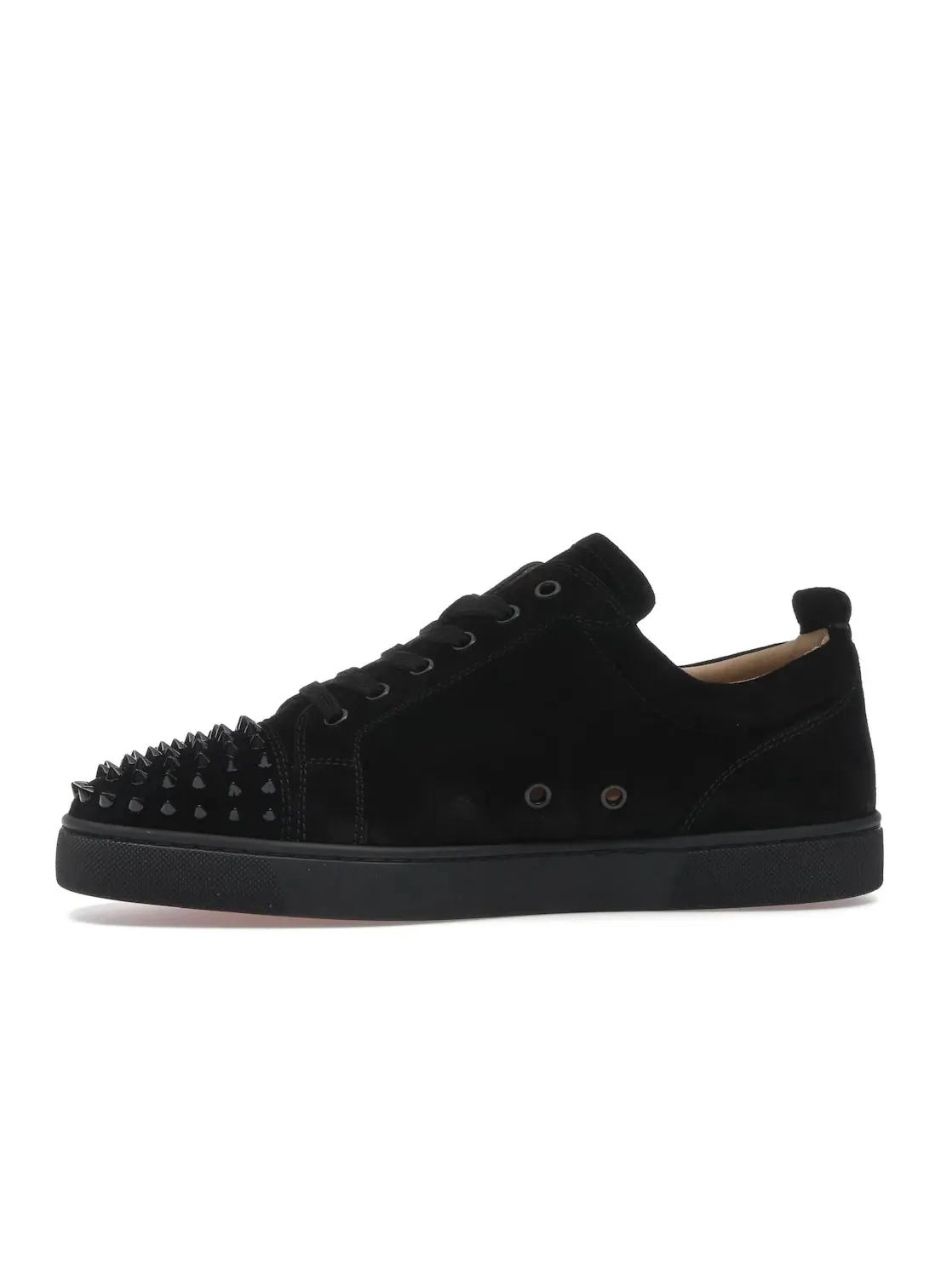 Мужские кеды с шипами Louis Junior Spikes Christian Louboutin — изображение 3 из 4, черный