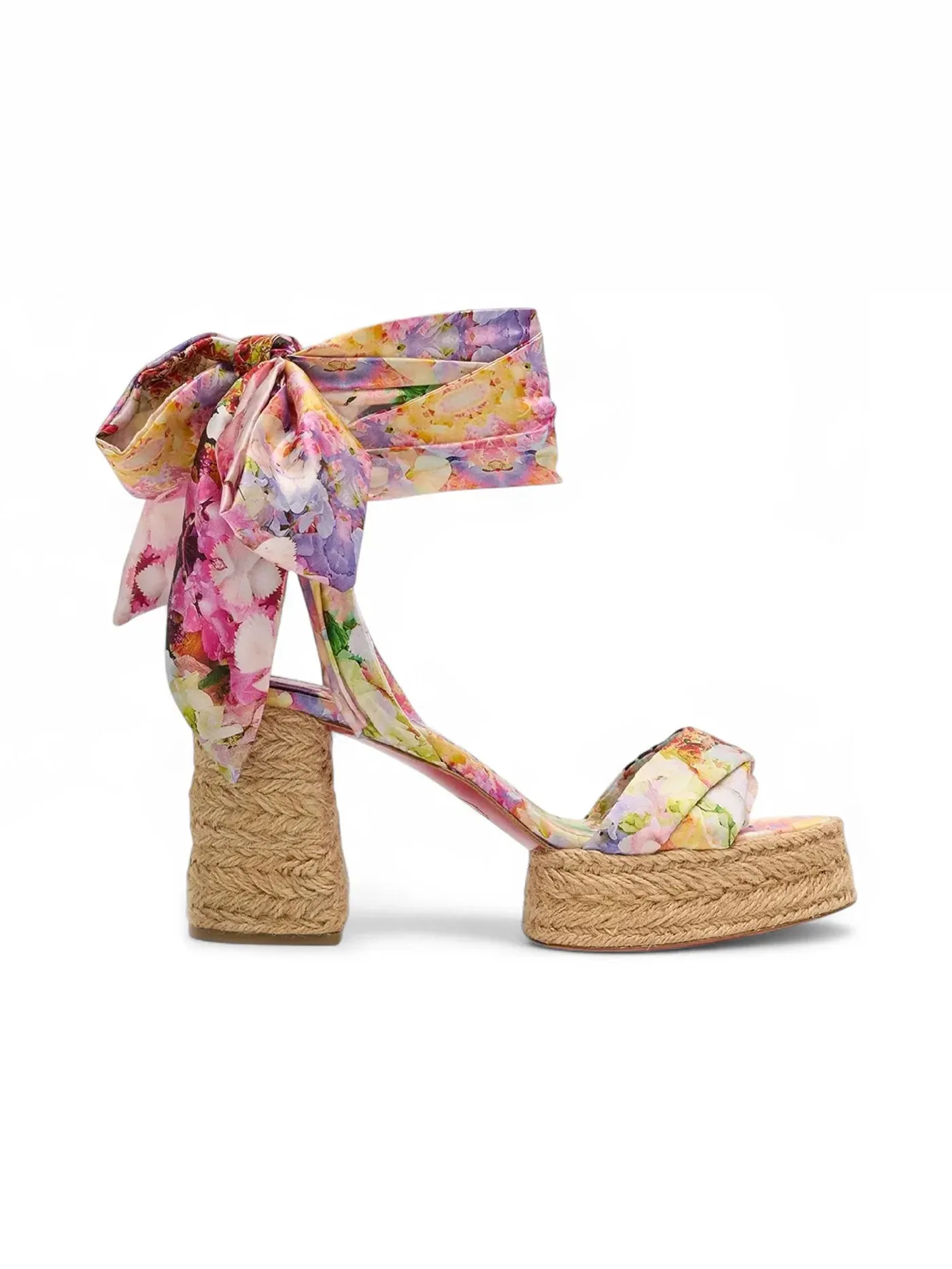 Женские сандалии на каблуке с принтом Christian Louboutin Mariza Du Desert 70 — изображение 1 из 1, мульти мульти