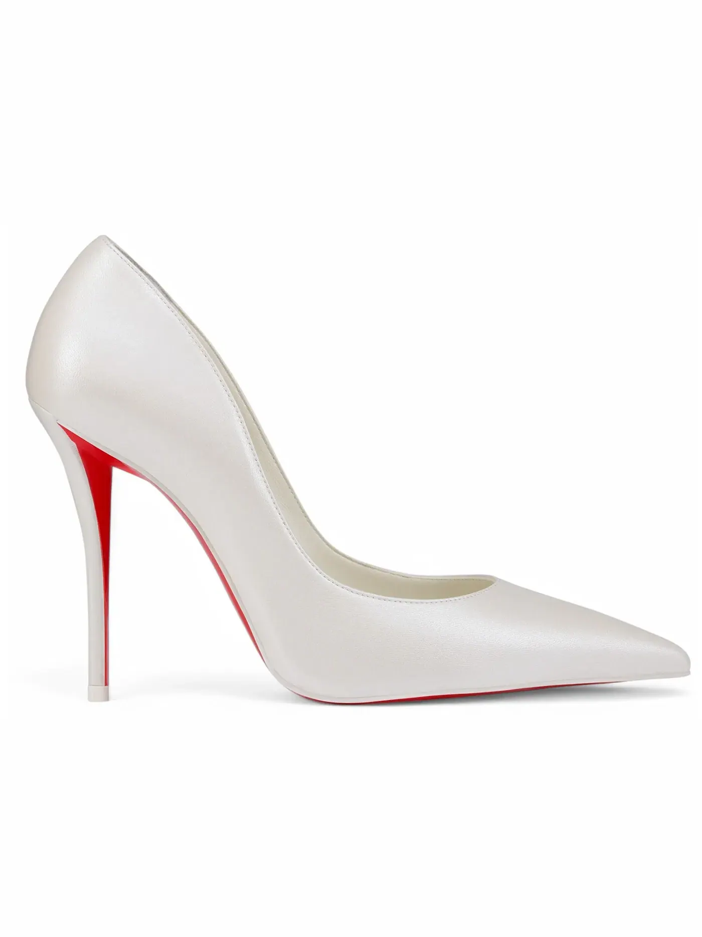 Женские туфли-лодочки на каблуке Miss Z Christian Louboutin — изображение 1 из 2, белый