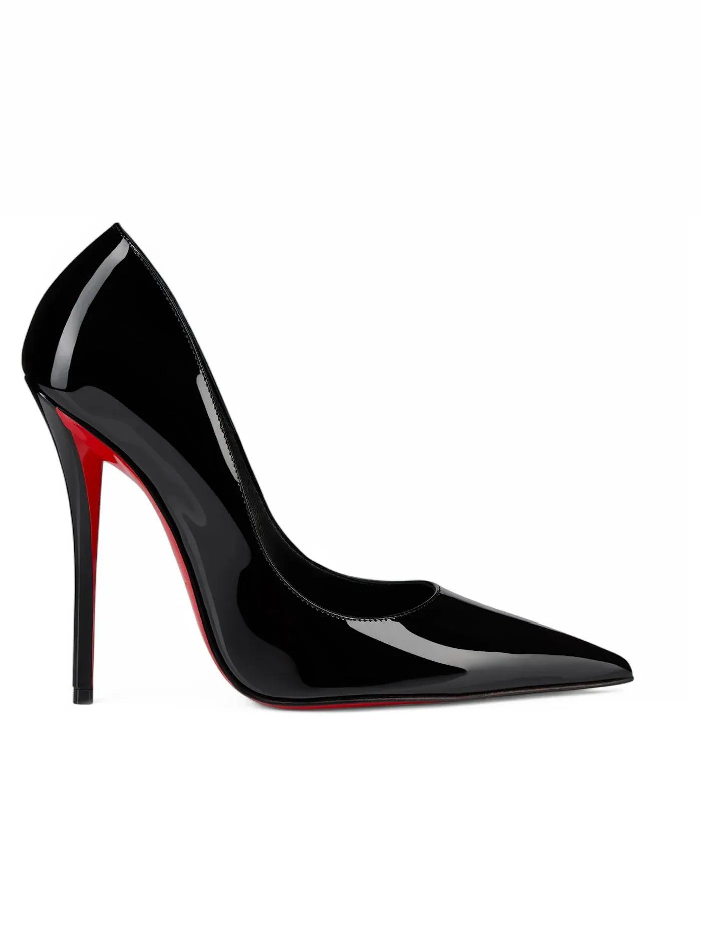 Женские туфли на каблуке с острым носком Christian Louboutin Miss Z — изображение 1 из 2, черный