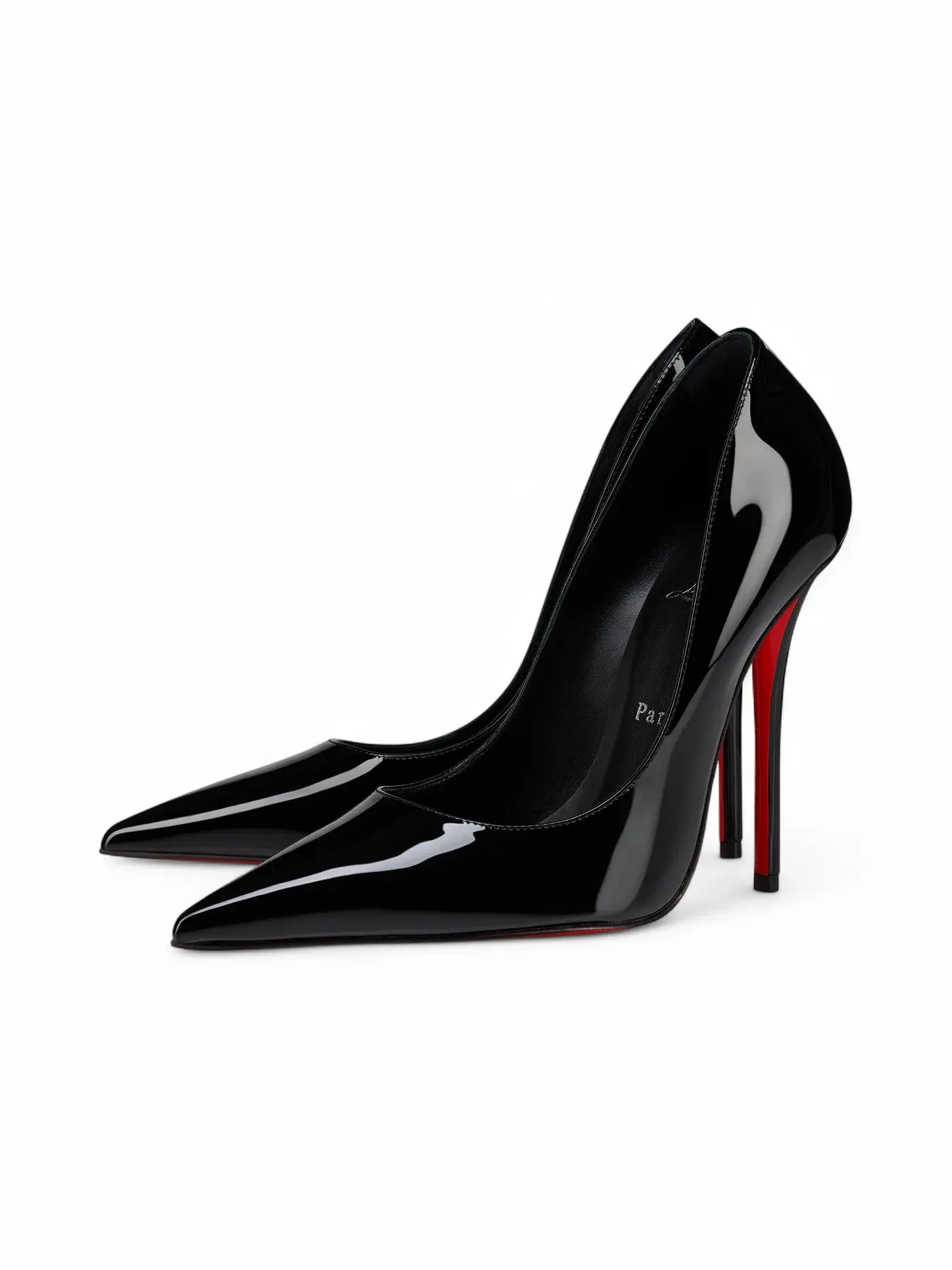 Женские туфли на каблуке с острым носком Christian Louboutin Miss Z — изображение 2 из 2, черный
