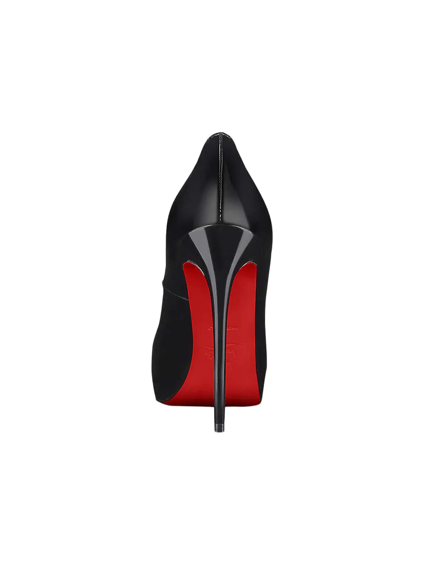 Женские туфли на каблуке Christian Louboutin New Very Prive 120 Pump — изображение 2 из 2, черный/красный