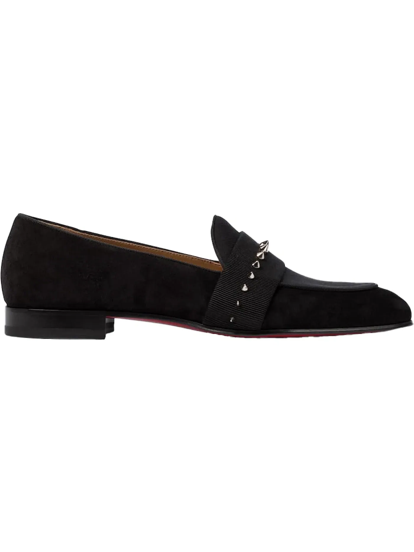 Мужские кроссовки Nit Night Flat Christian Louboutin — изображение 1 из 1, черный/серебристый