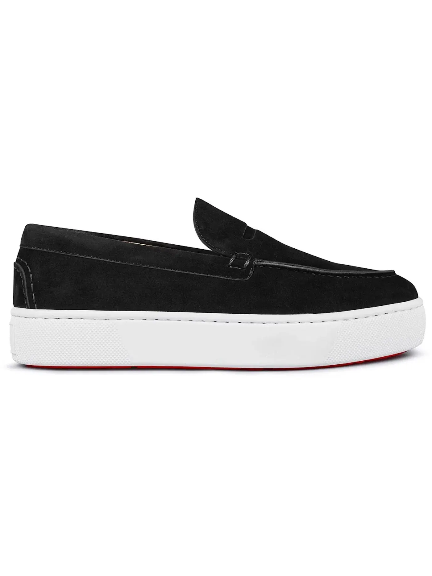Мужские кеды Paqueboat Flat Christian Louboutin — изображение 1 из 1, черный