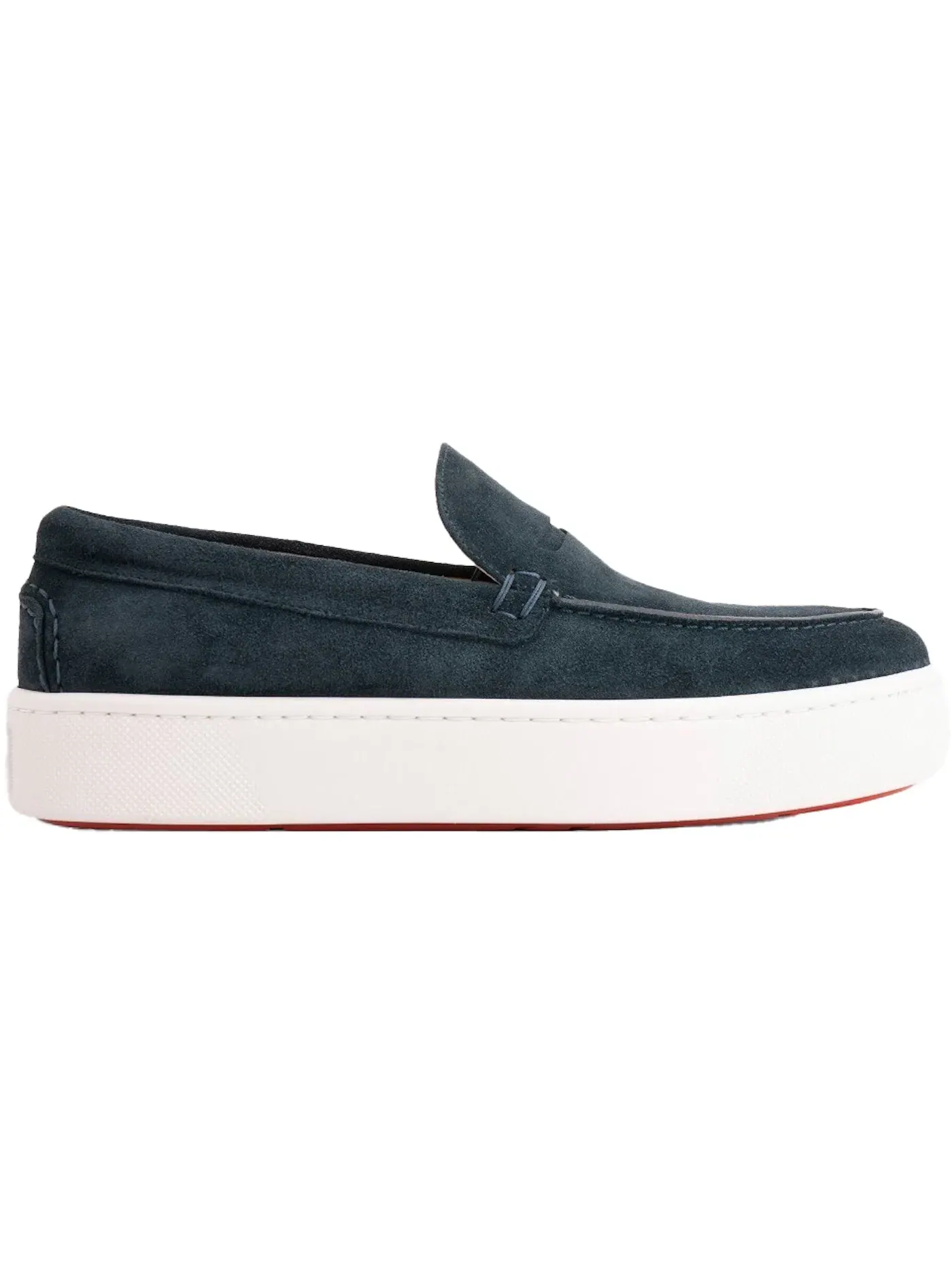 Мужские кеды Paqueboat Flat Christian Louboutin, Caspien