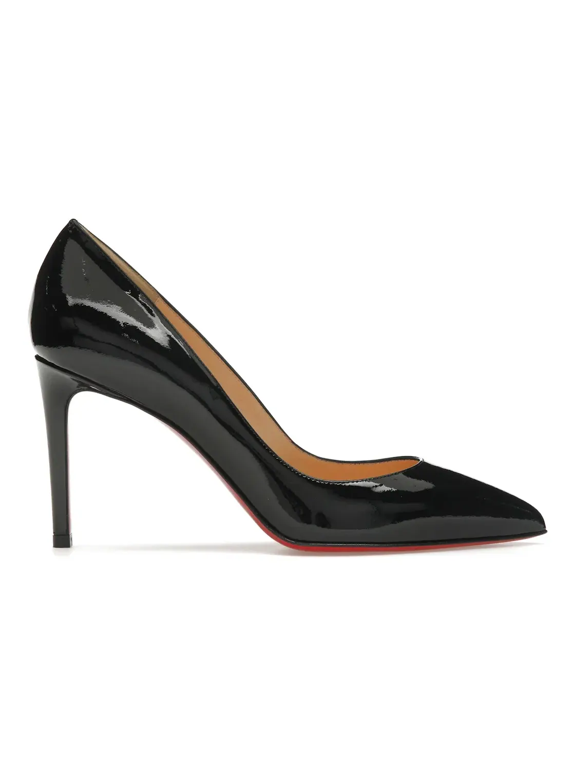 Женские туфли-лодочки на каблуке Pigalle Christian Louboutin — изображение 1 из 4, черный/красный