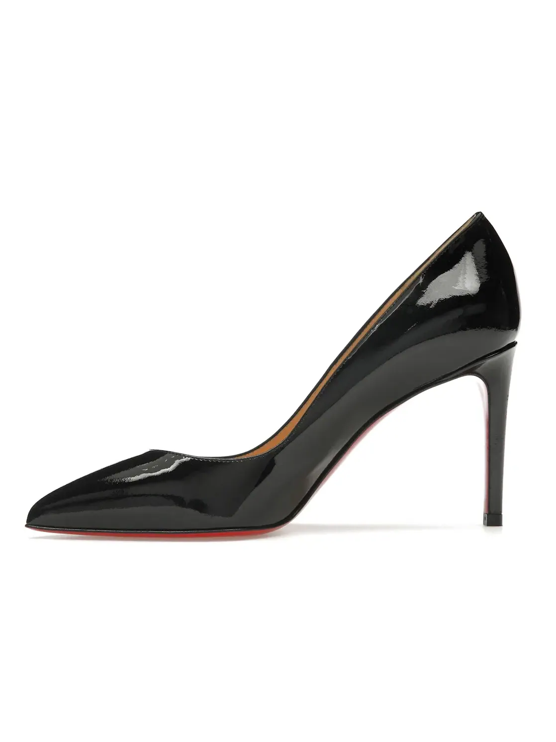Женские туфли-лодочки на каблуке Pigalle Christian Louboutin — изображение 3 из 4, черный/красный
