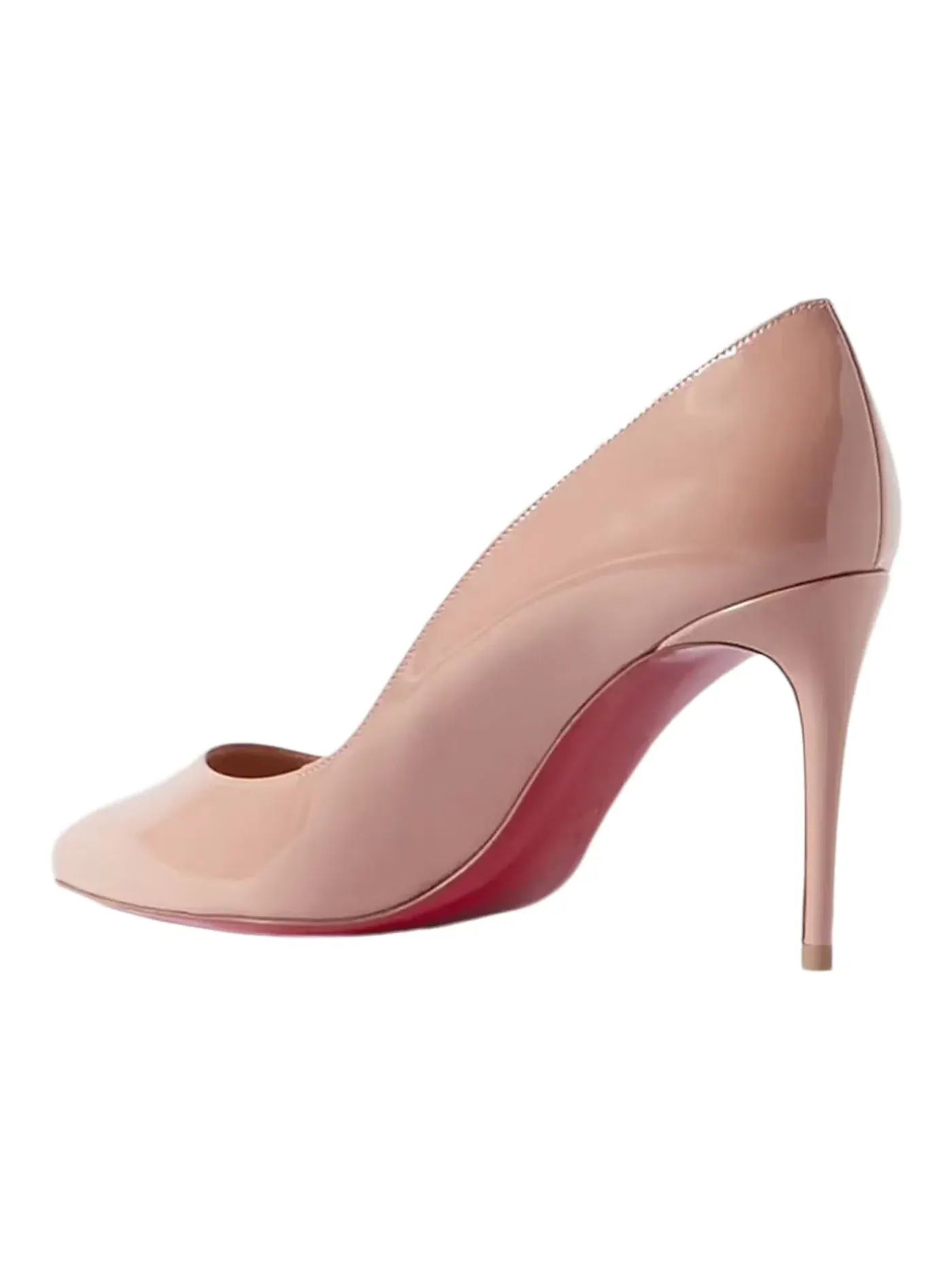 Женские туфли на каблуке с декольте Pigalle Christian Louboutin — изображение 2 из 2, красный