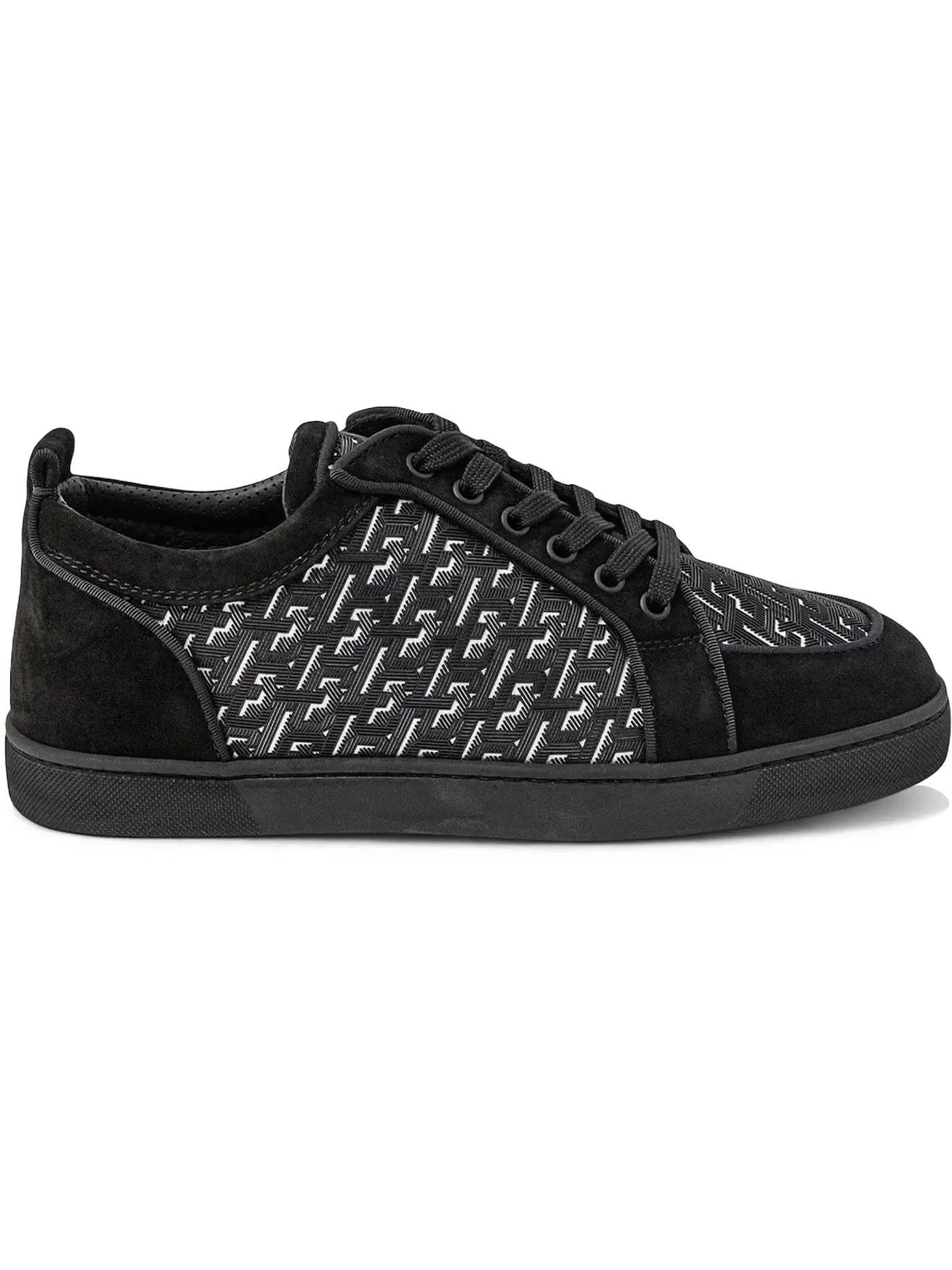 Мужские кеды Rantulow Orlato Flat Christian Louboutin — изображение 1 из 1, черный/белый