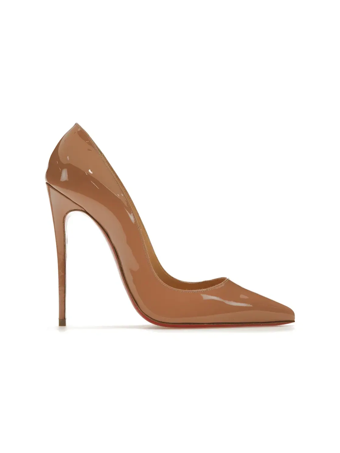 Женские туфли на каблуке с острым носом So Kate Christian Louboutin — изображение 1 из 4, красный