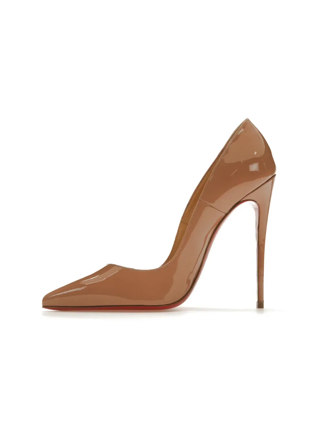 Женские туфли на каблуке с острым носом So Kate Christian Louboutin — изображение 3 из 4, красный