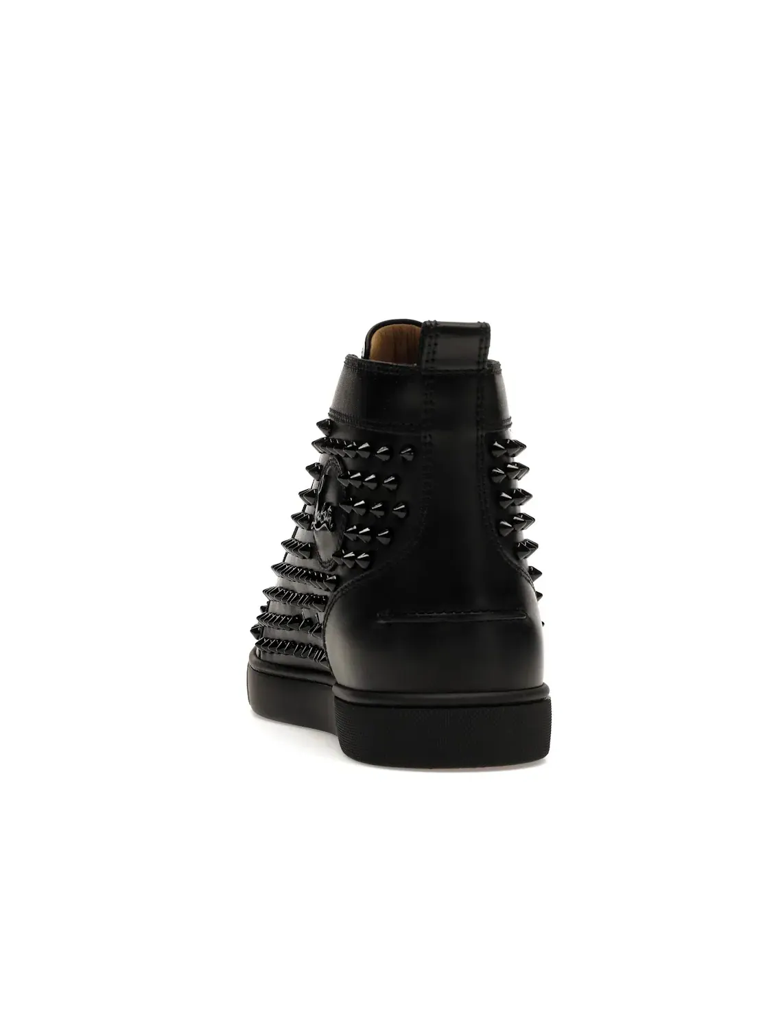 Мужские кроссовки с шипами Christian Louboutin Spikes High — изображение 4 из 4, черный/черный