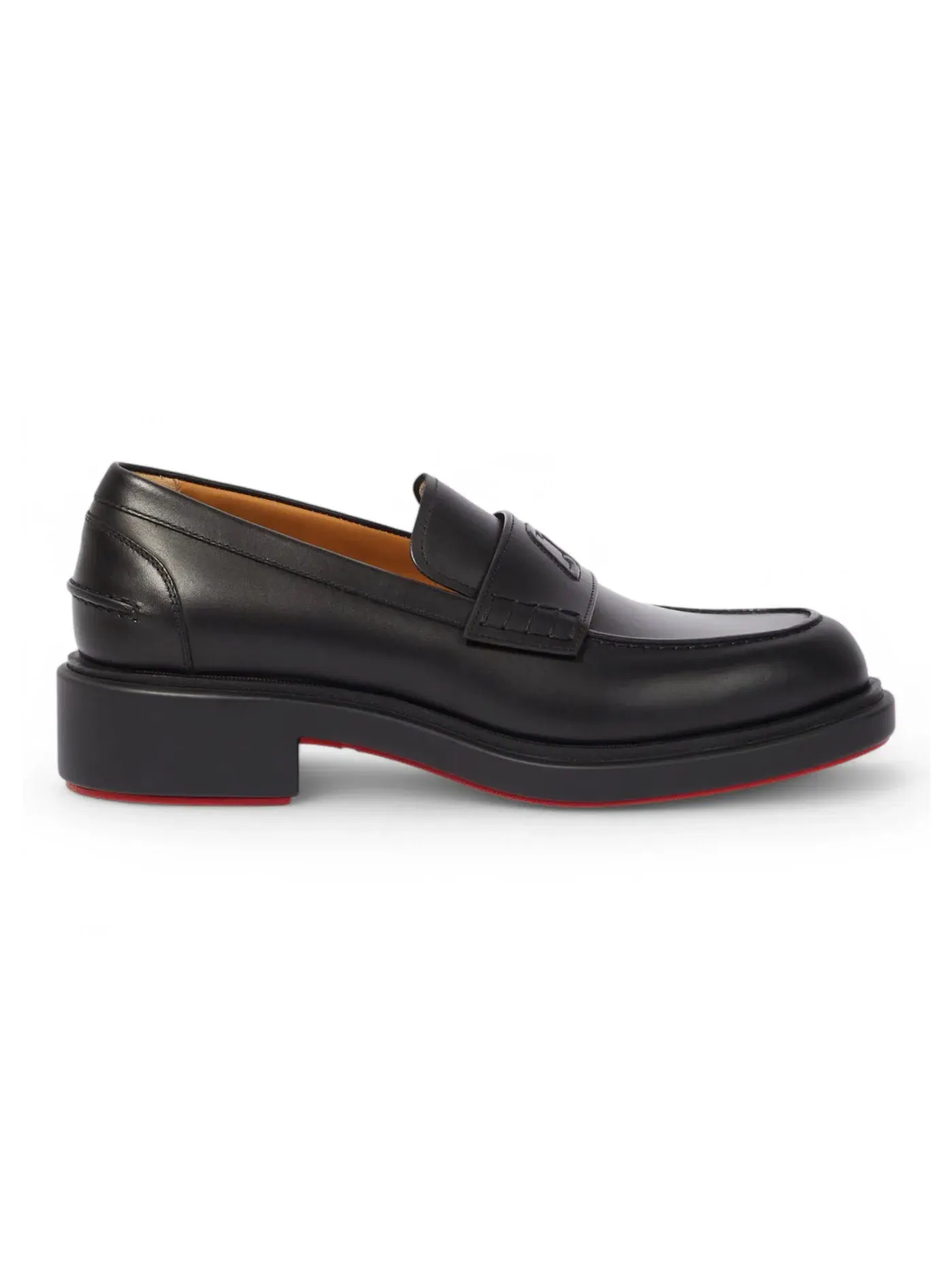 Мужские лоферы с кисточками Christian Louboutin Urbino Moc Flat Loafers — изображение 1 из 1, черный