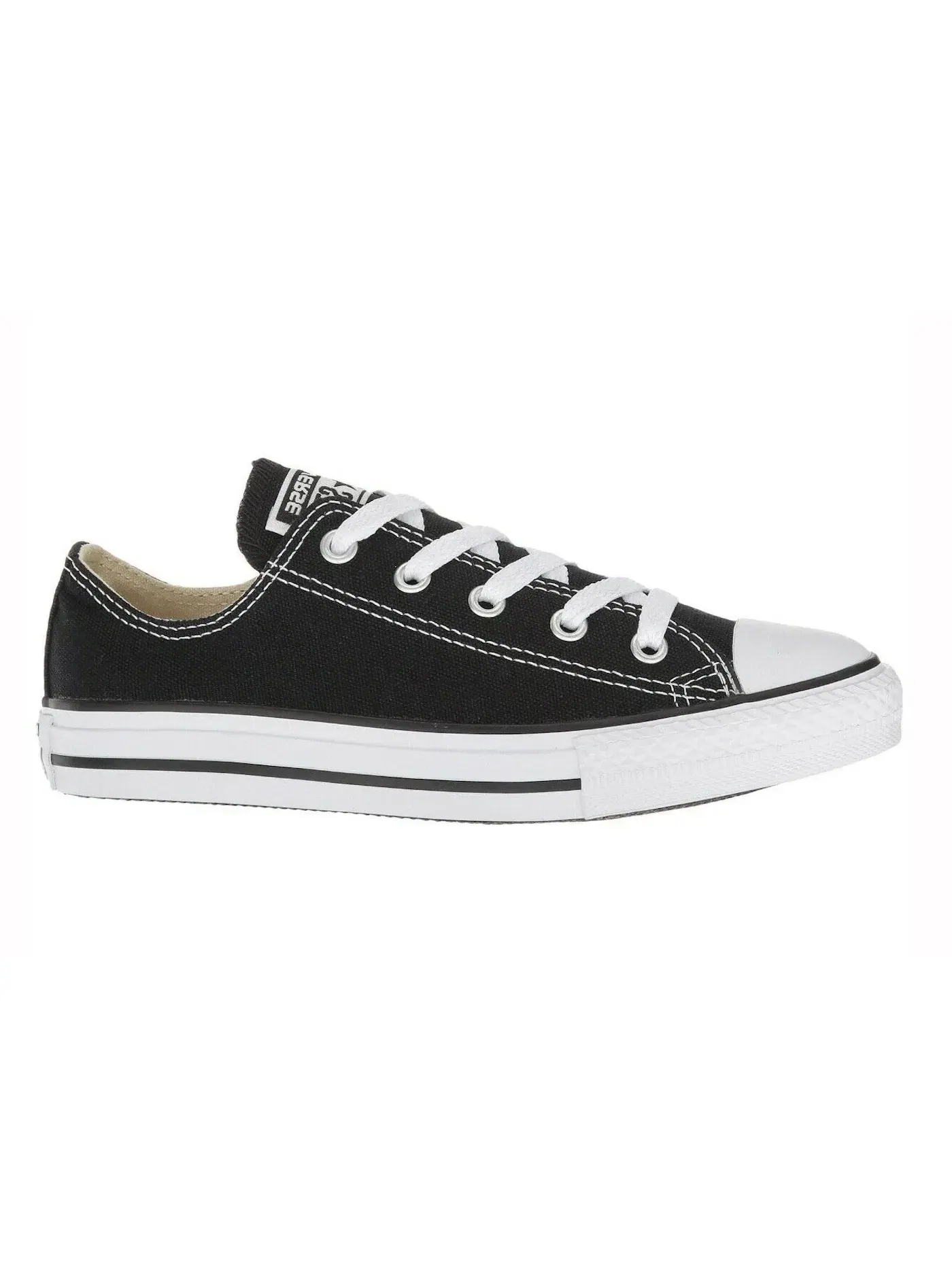 Детские кеды классические Converse Chuck Taylor All Star Ox — изображение 1 из 2, черный/белый