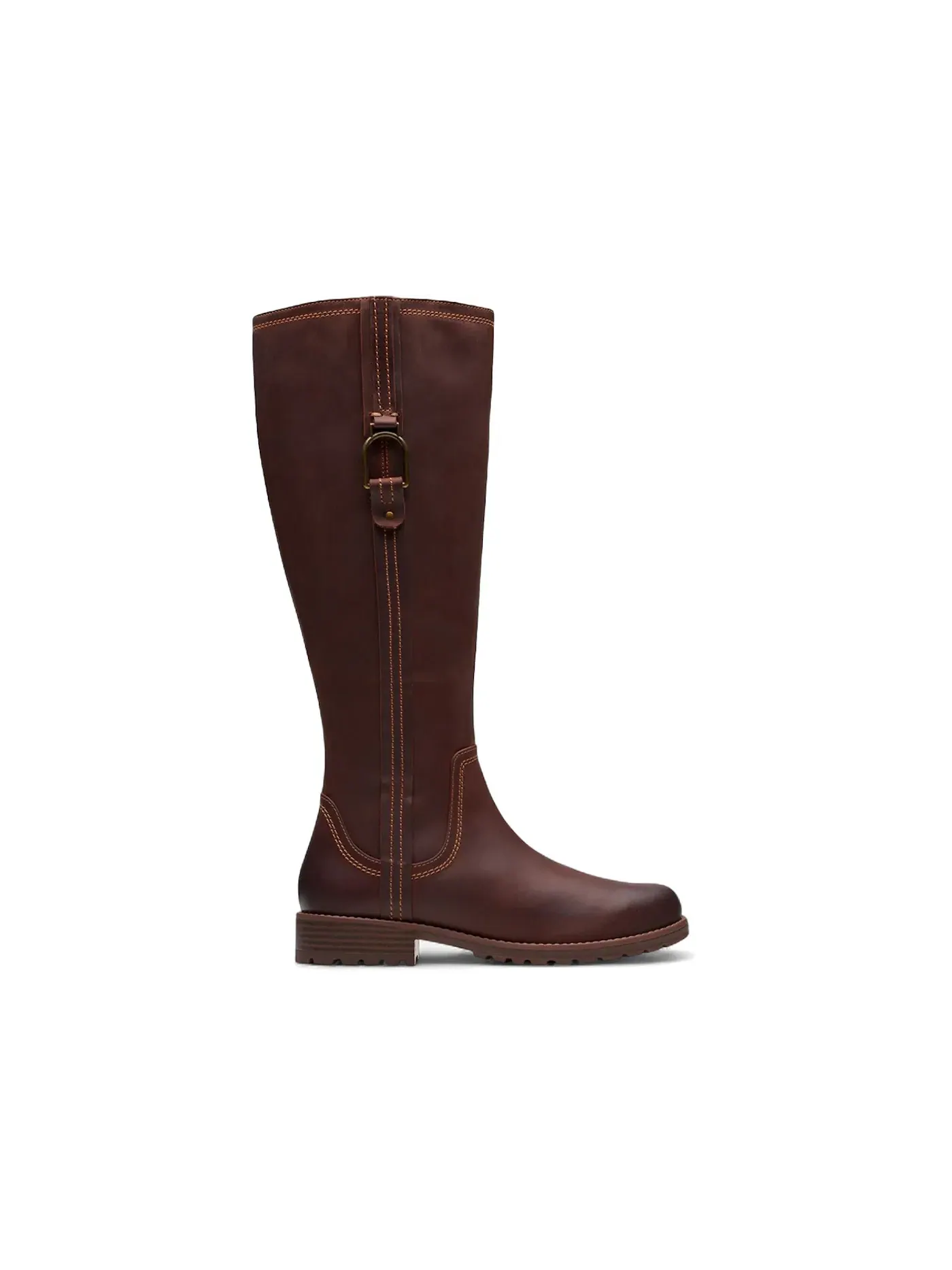 Женские ботинки на шнуровке Clarks Aspra Hi — изображение 1 из 1, бежевый