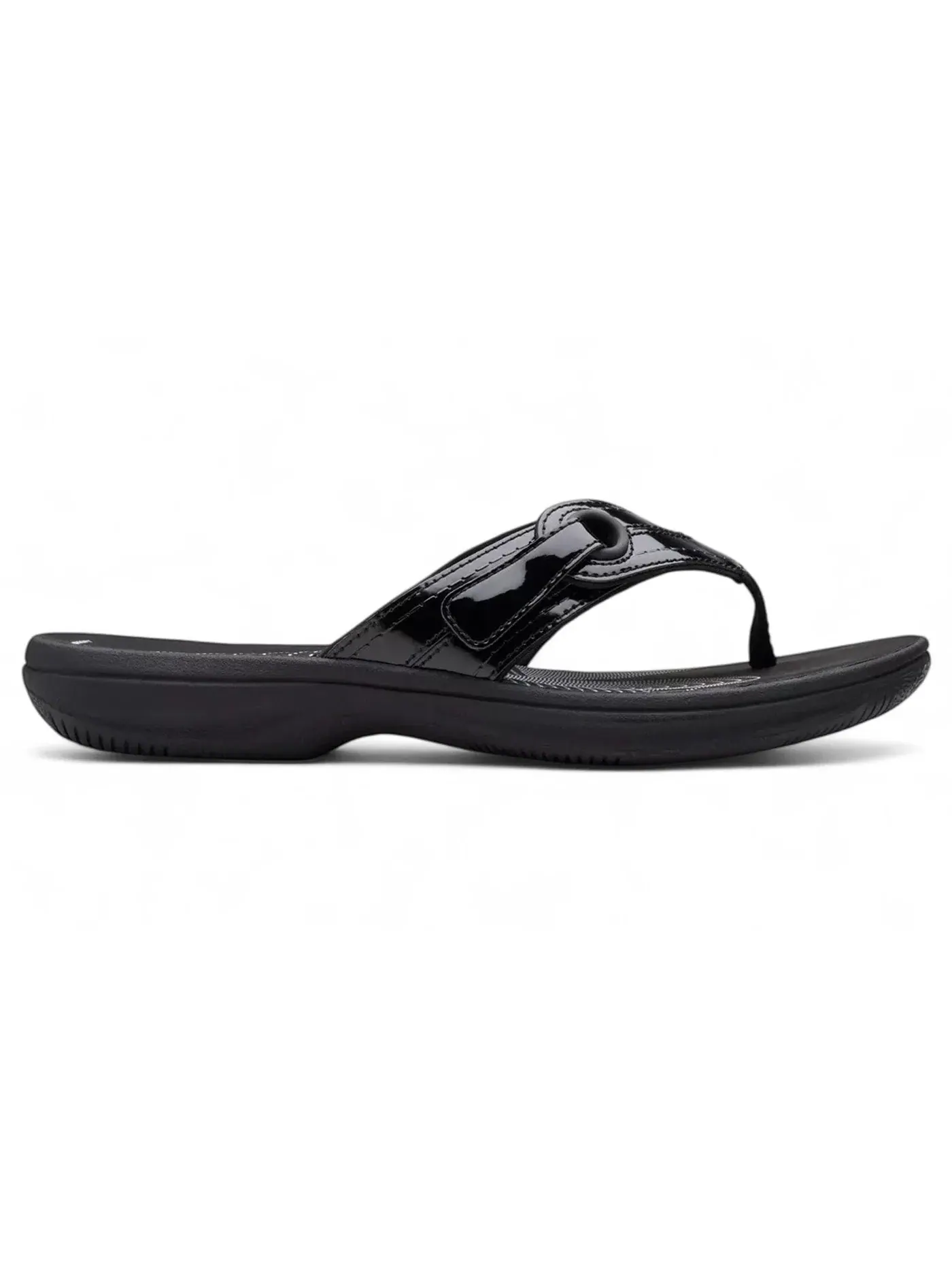 Женские сандалии с регулируемыми ремешками Clarks Breeze Reyna — изображение 1 из 1, черный