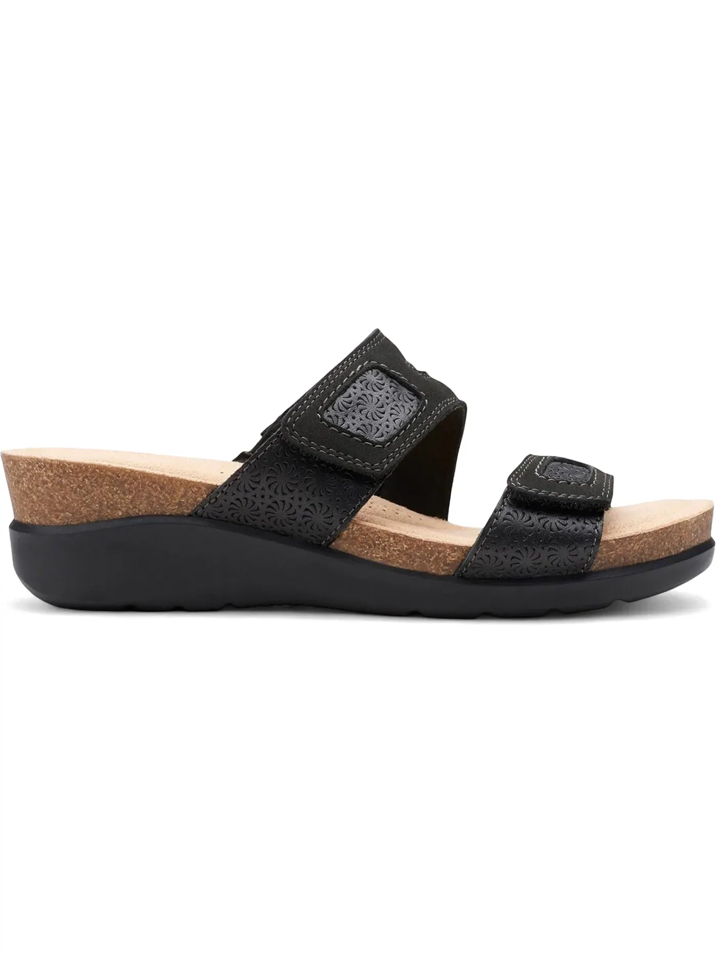 Женские сандалии на каблуке Clarks Calenne Maye Sandal — изображение 1 из 1, черный